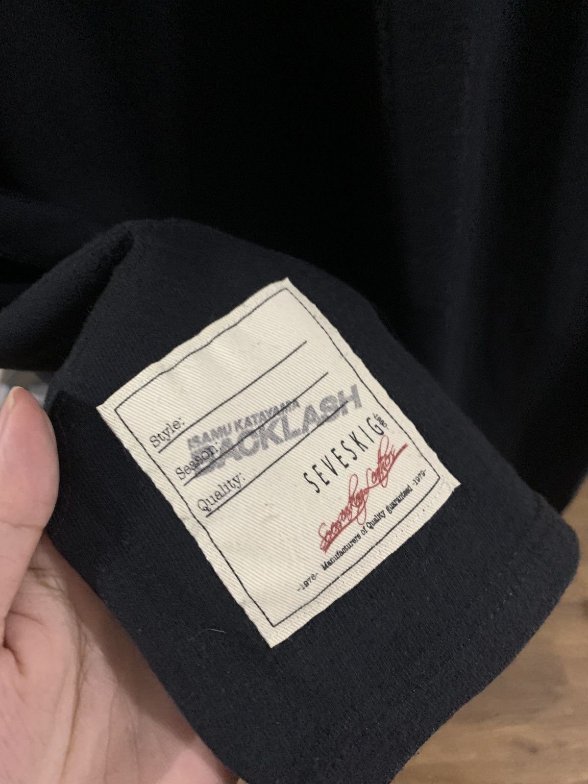 Isamu Katayama Backlash Isamu Katayama Backlash Seveskig Champion Tee Size US L / EU 52-54 / 3 - 4 Thumbnail