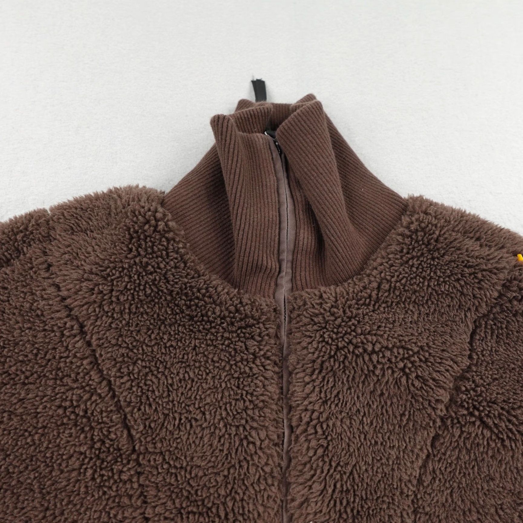 Varley Varley Jacket Womens XS Brown Stratton Sherpa Fleece 1/4 Zip Pullover Cozy Coat Size XS / US 0-2 / IT 36-38 - 2 Thumbnail