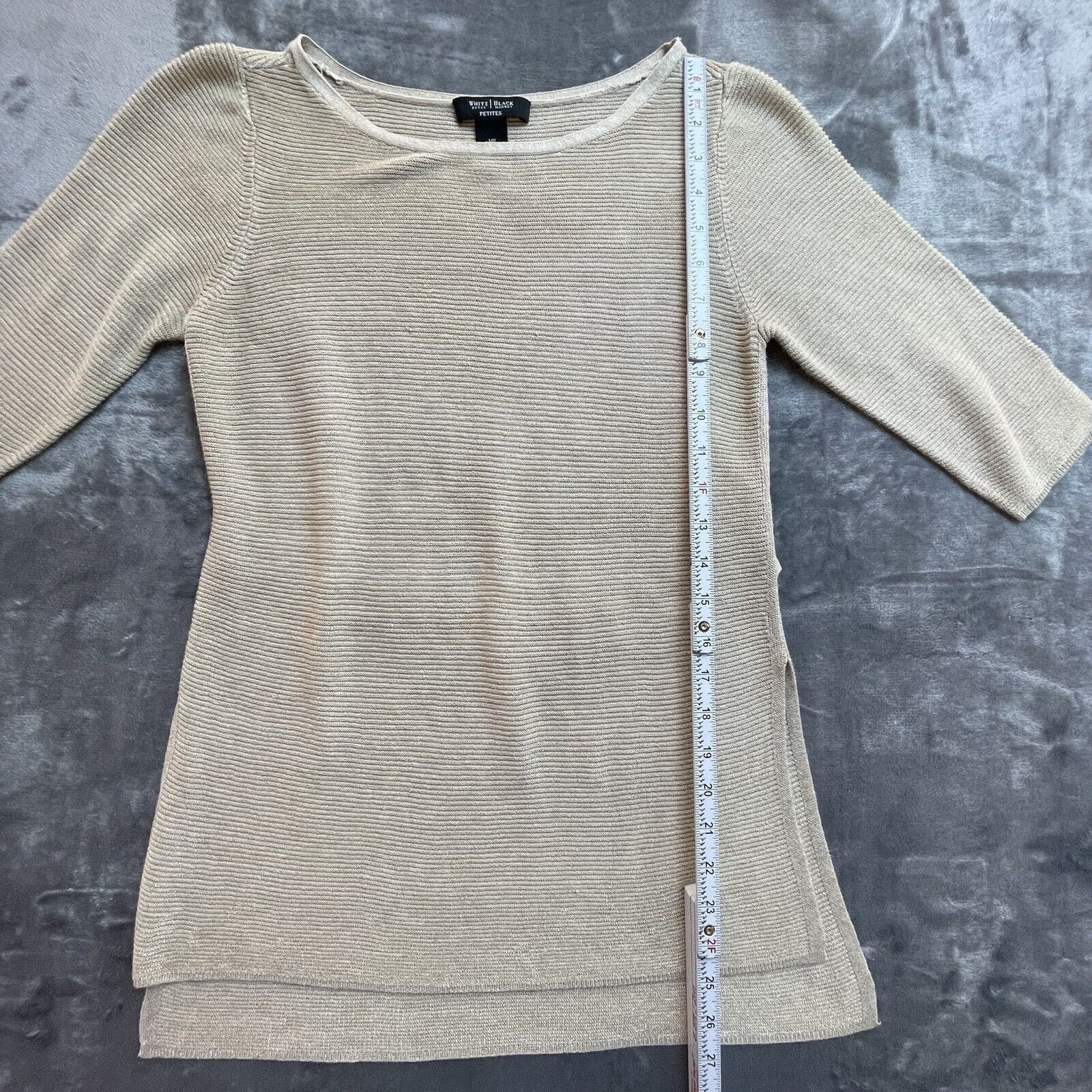 White House Black Market White House Black Market Sweater Womens Medium Petite Career Size M / US 6-8 / IT 42-44 - 4 Thumbnail
