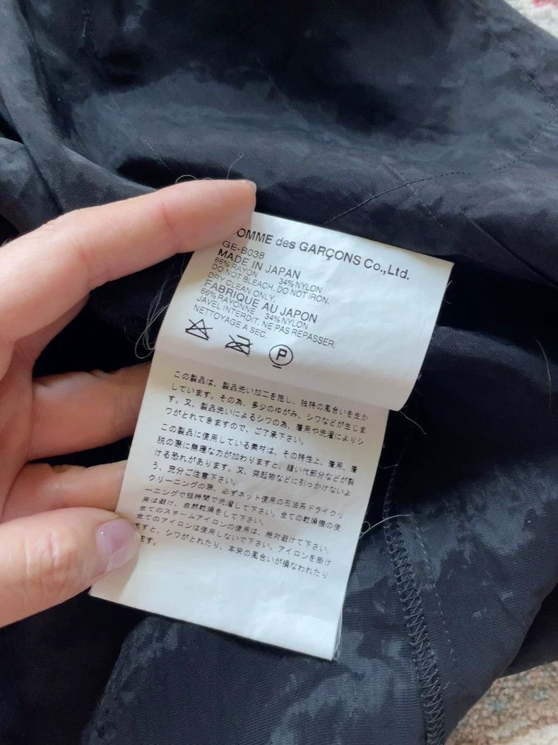 Comme des Garcons Comme Des Garcons Black short-sleeved shirt Size S / US 4 / IT 40 - 5 Thumbnail