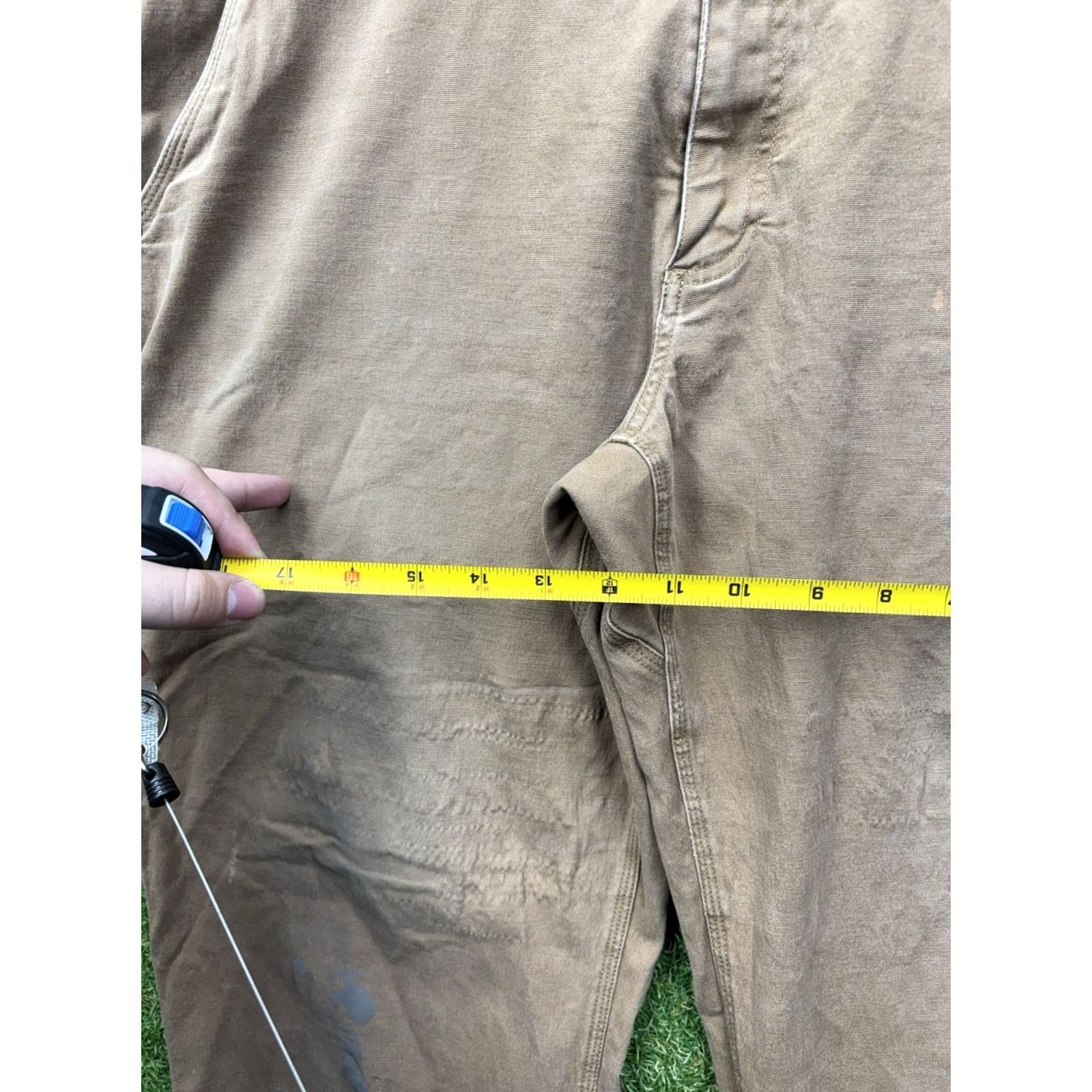 Vintage Duluth Mens Pants 36x34 Flex Fire Hose Carpenter Canvas Workwear Size 36 Brown Straight 5-Pocket Tech Flex Fire Hose Carpenter Pant Mens Size US 36 / EU 52 - 3 Thumbnail