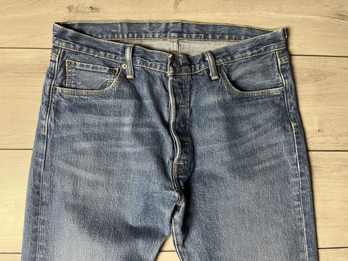 Levi's Levis Strauss 501 denim jeans size 36/32 Size US 36 / EU 52 - 3 Thumbnail