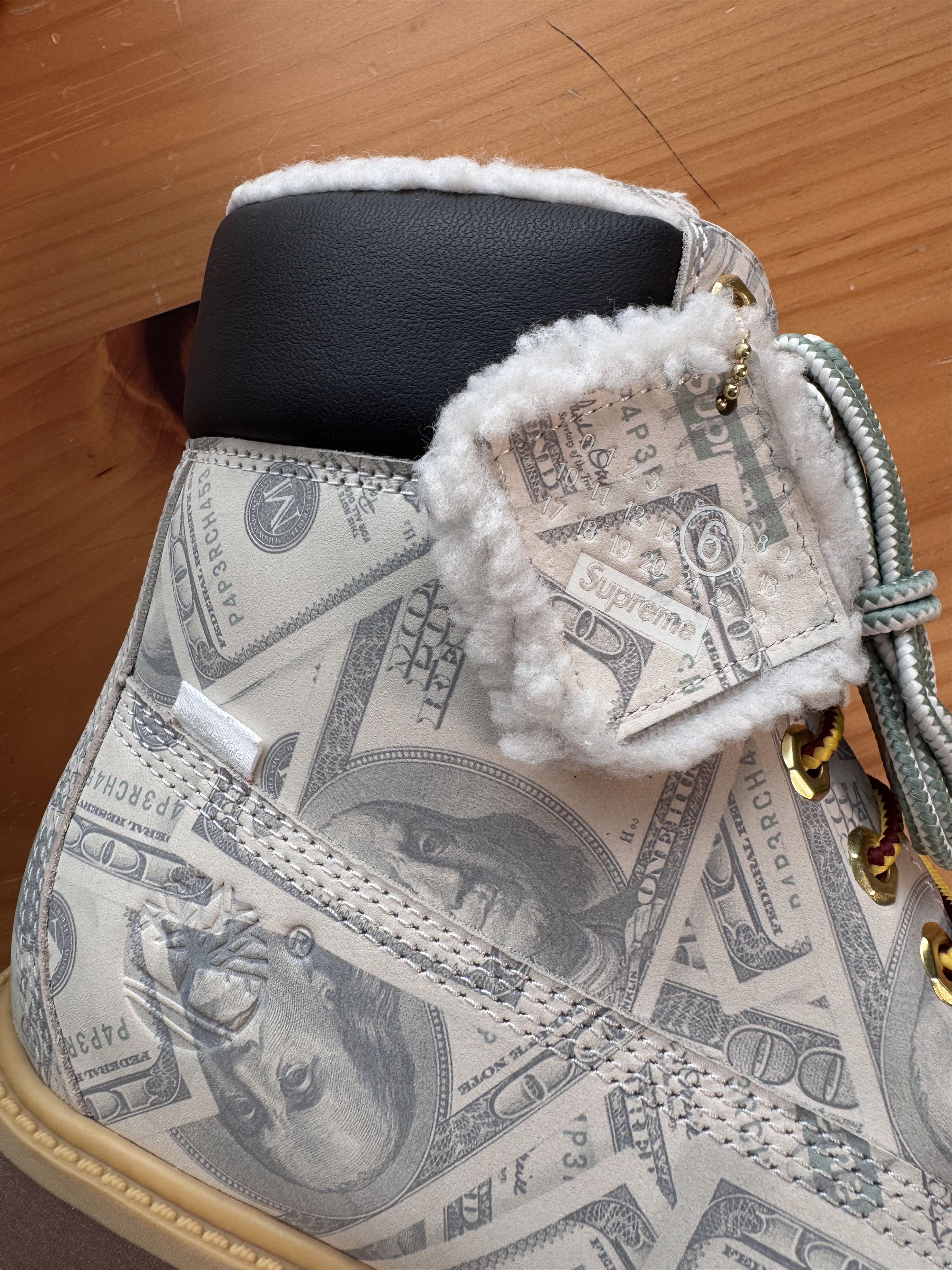 Maison Margiela × Supreme Supreme MM6 Maison Margiela Timberland Money Boots Size US 8.5 / EU 41-42 - 10 Thumbnail