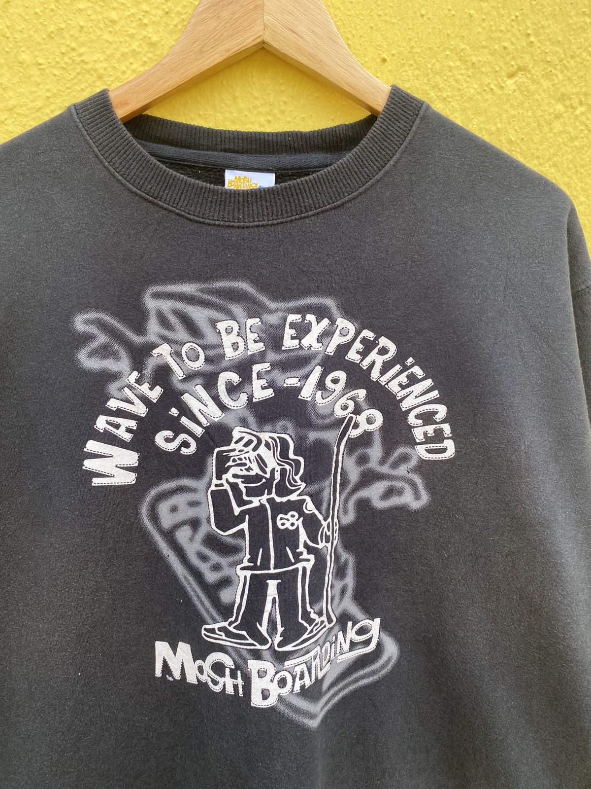 Vintage Vintage Mosh boarding surf boarding sweatshirt Size US L / EU 52-54 / 3 - 6 Thumbnail