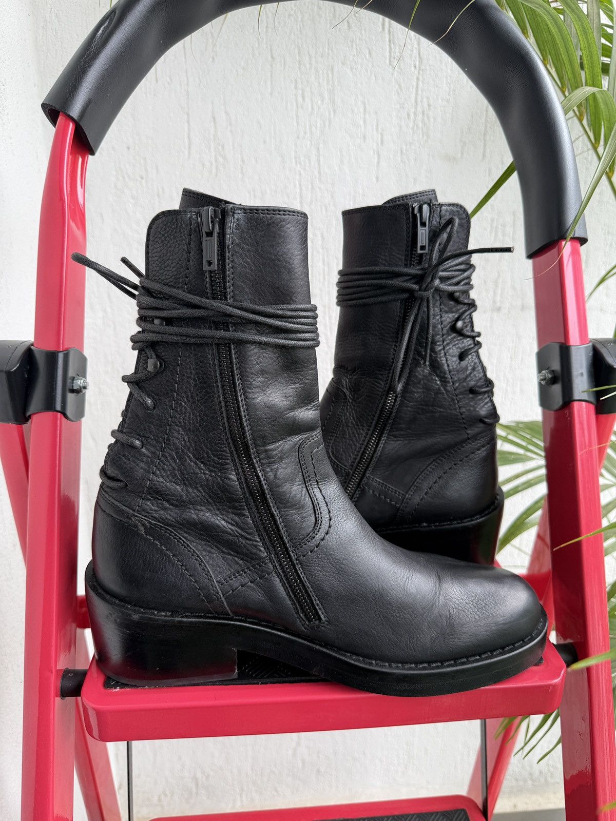 Ann Demeulemeester Backlace boots Size US 8 / EU 41 - 11 Thumbnail