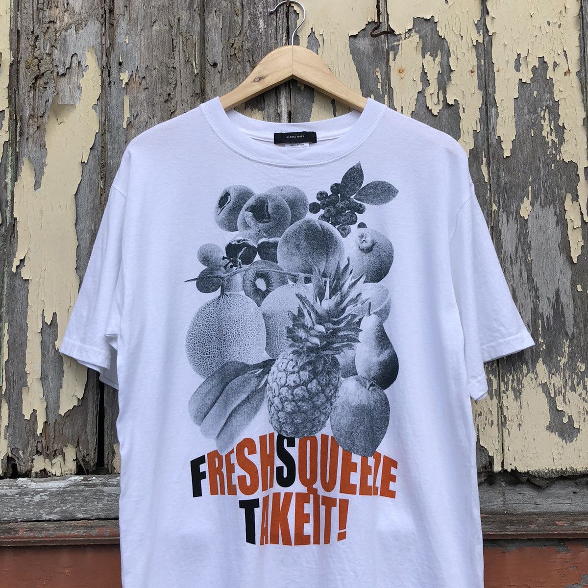 Global Work Global Work Art Fresh Squeeze Takeit Tshirt Size US L / EU 52-54 / 3 - 3 Thumbnail