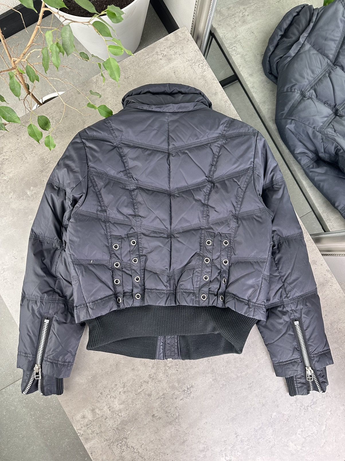 Japanese Brand Vintage Down Bomber Jacket Size L / US 10 / IT 46 - 12 Thumbnail
