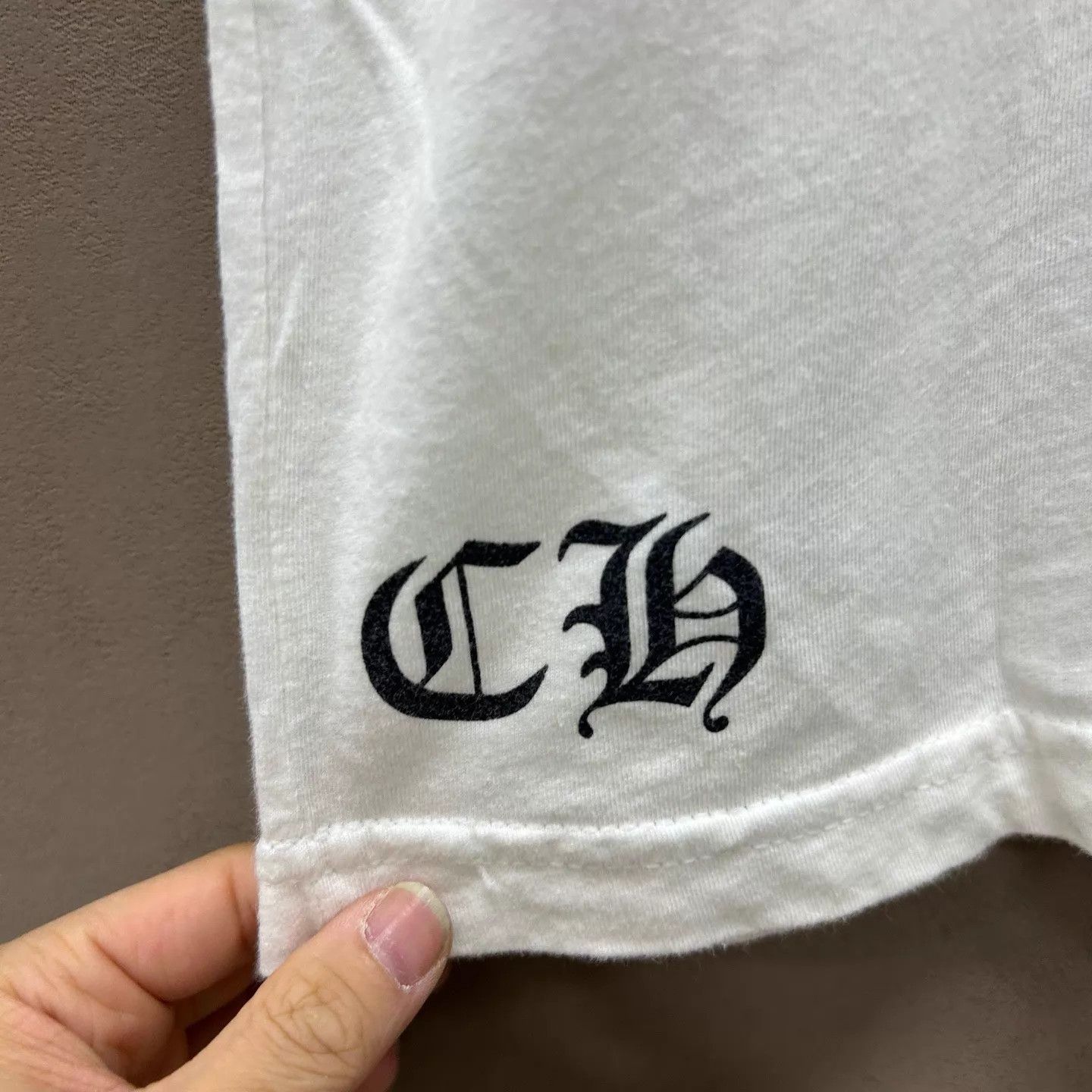 Chrome Hearts Chrome Hearts 99 New White Cross Scroll Back Tee S Size S / US 4 / IT 40 - 3 Thumbnail