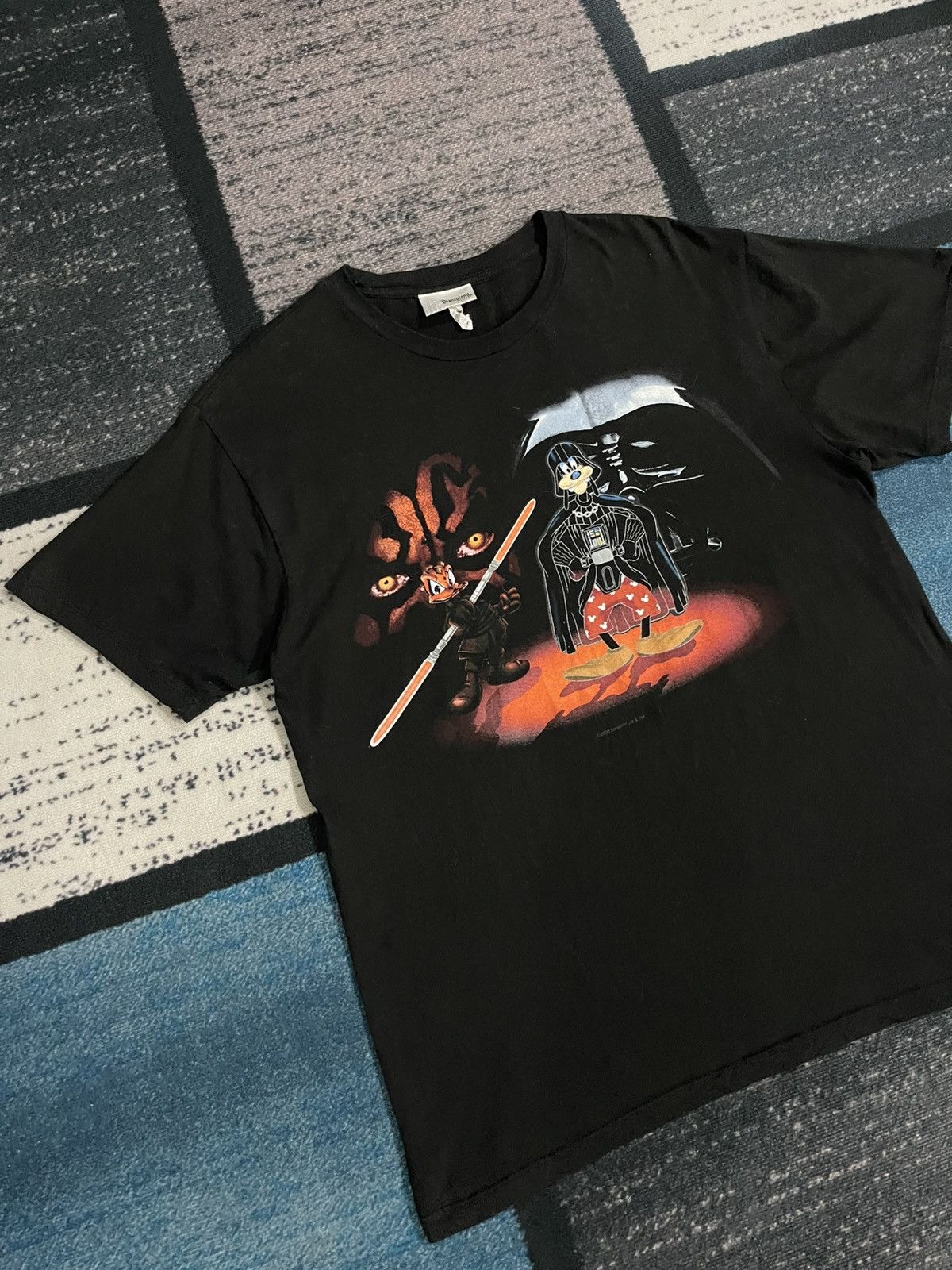 Disney × Star Wars Vintage Star Wars × Disney Darth Maul Darth Vader Tshirt Size US M / EU 48-50 / 2 - 4 Thumbnail