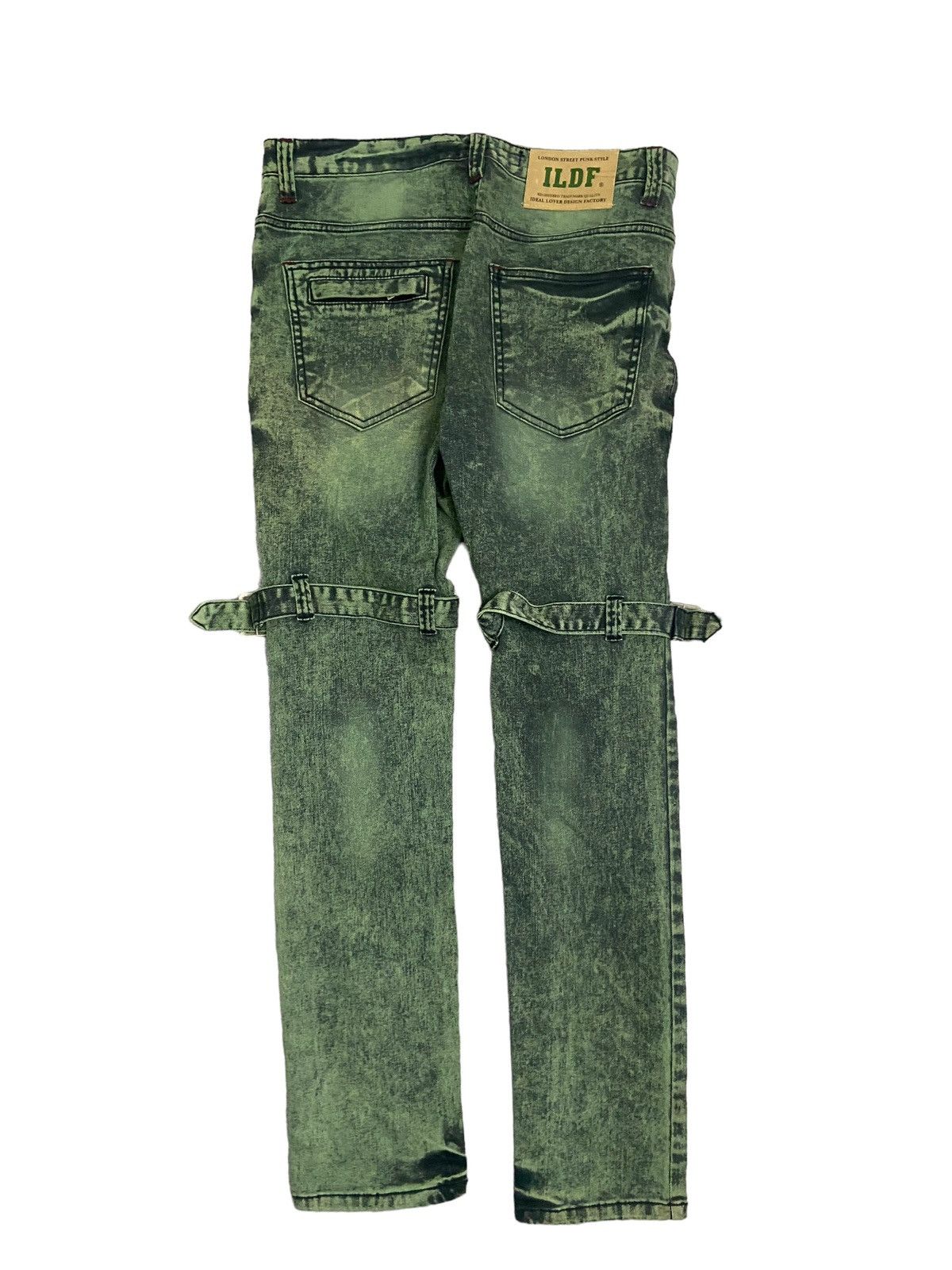Japanese Brand × Seditionaries Vintage ILDF Archival Clothing Punk Design Denim Pants Size US 31 - 2 Thumbnail