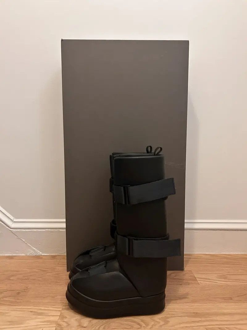 Rick Owens RICK OWENS - Black Splint Boots Size US 8.5 / EU 41-42 - 3 Thumbnail