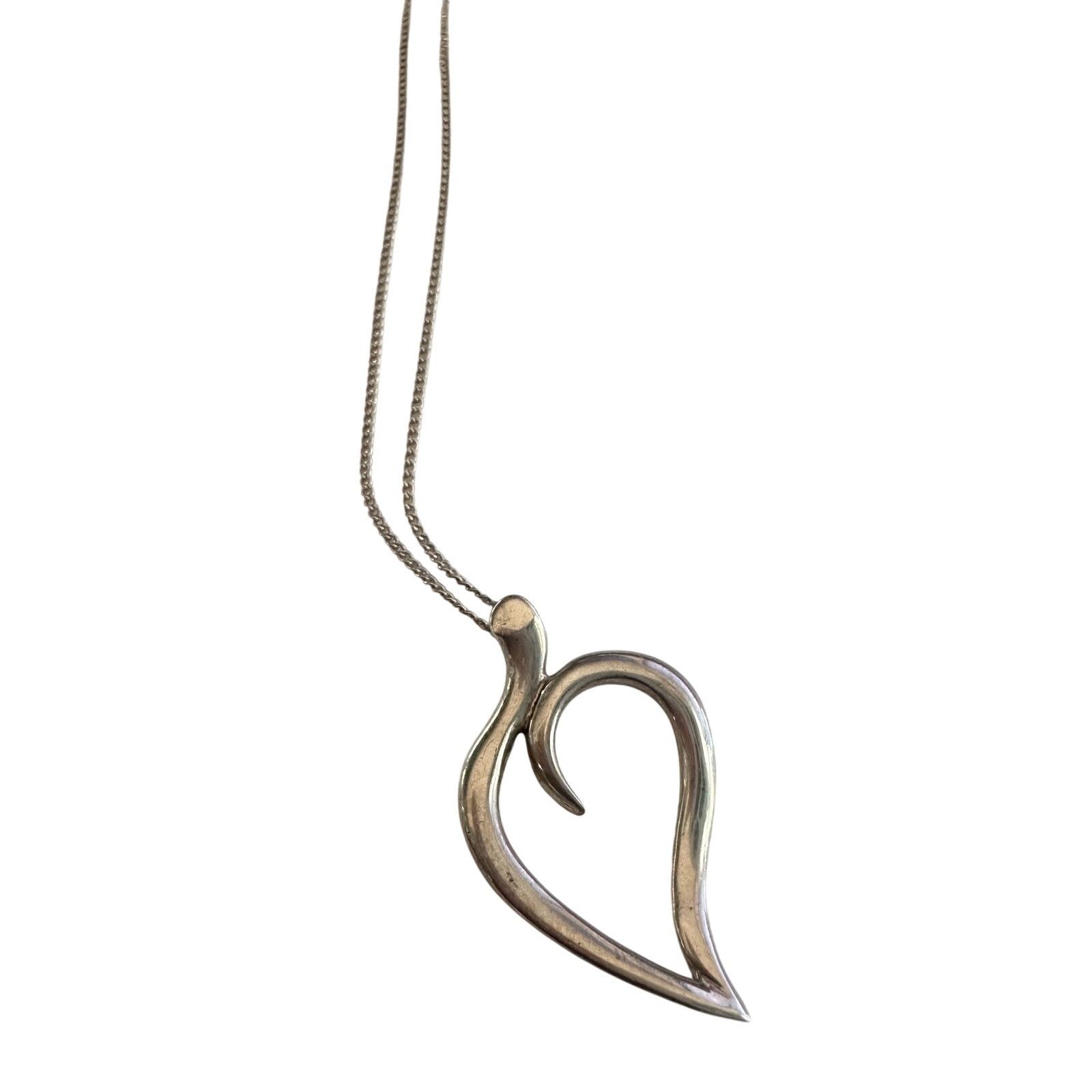 Tiffany & Co. Tiffany & Co Sterlilng Open Leaf Necklace Size ONE SIZE - 6 Thumbnail
