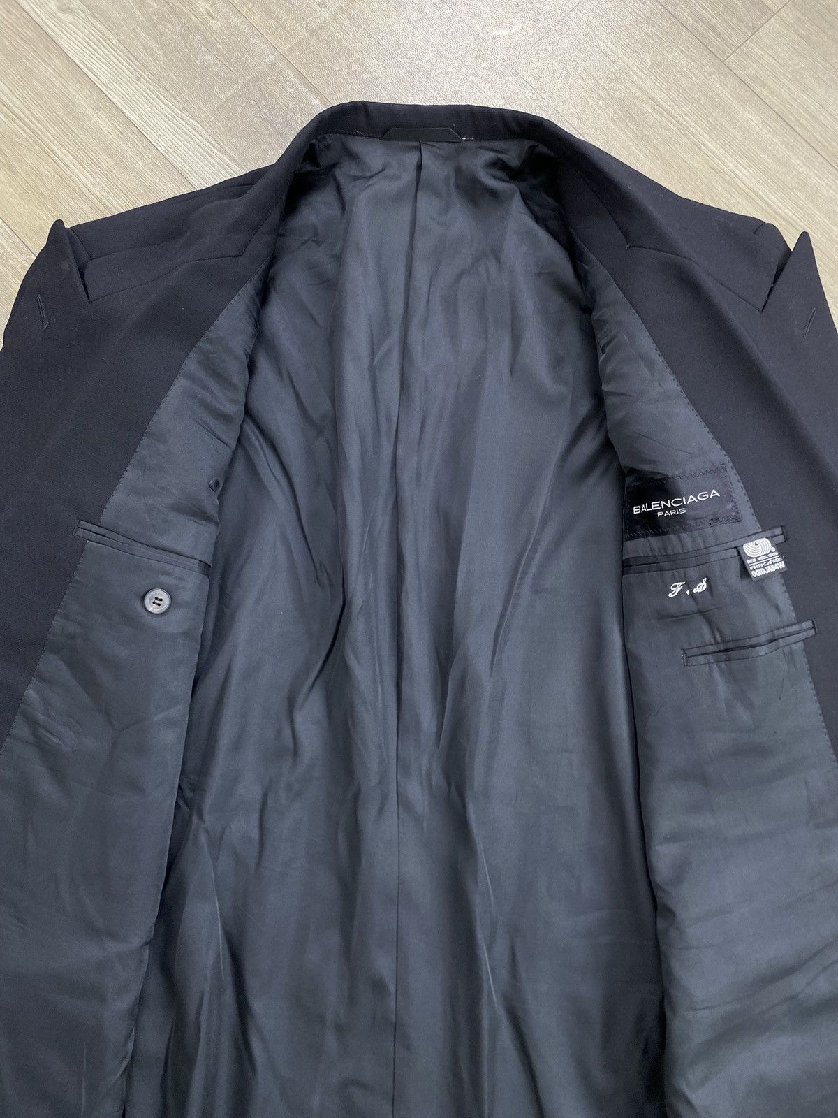 Balenciaga Vintage Balenciaga Paris Blazers Coat Wool Jacket Size 40R - 9 Thumbnail