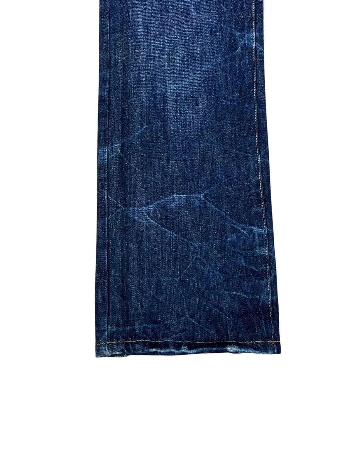 Japanese Brand Stains Denim Double Waist Jungle Storm Japan Jeans Size US 32 / EU 48 - 9 Thumbnail