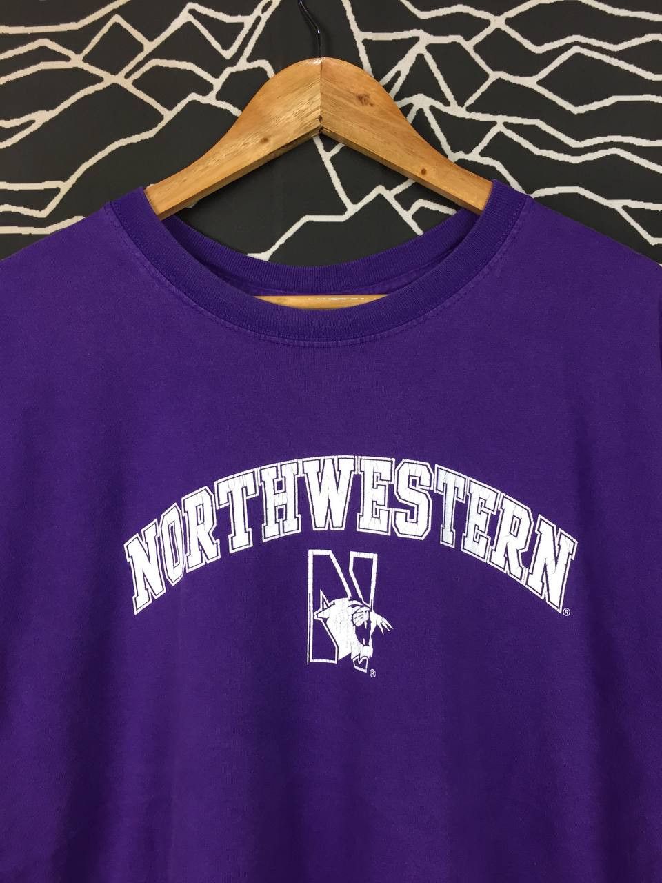 Steve And Barrys Vtg Northwestern University Wildcats Spellout Tee Size XL Size US XL / EU 56 / 4 - 3 Thumbnail