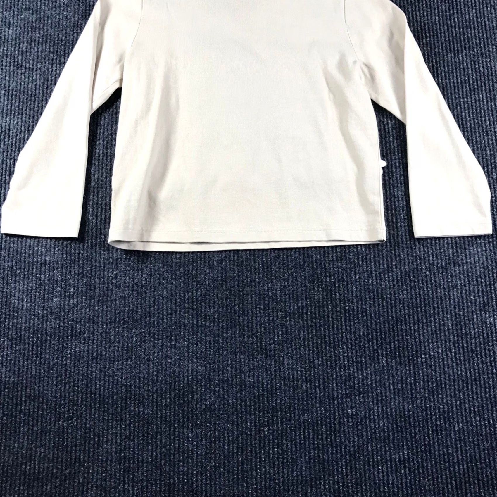 J.Crew J.Crew Womens Beige Sequin Floral Embellished Long Sleeve Top Size S Boat Neck Shirt Womens Size S / US 4 / IT 40 - 6 Thumbnail