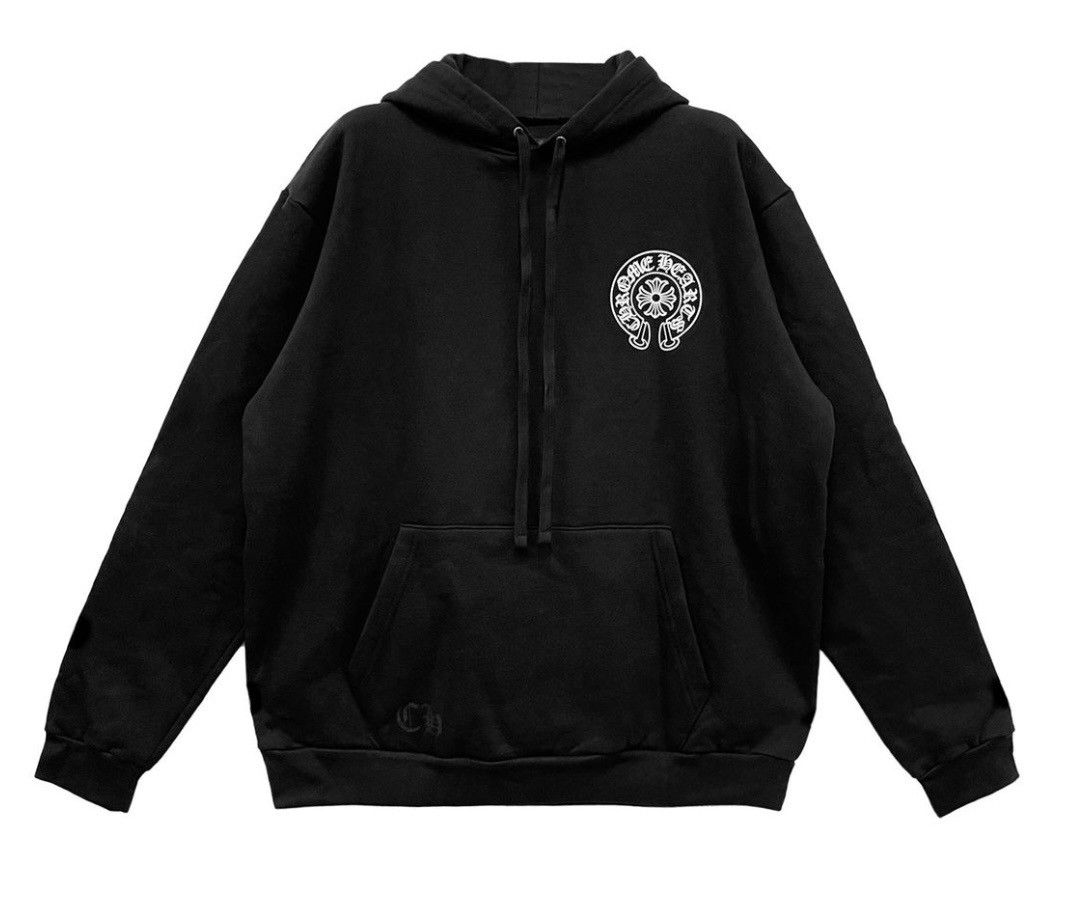 Chrome Hearts Chrome Hearts Osaka Exclusive Horseshoe Logo Pullover Hoodie Size US M / EU 48-50 / 2 - 2 Thumbnail