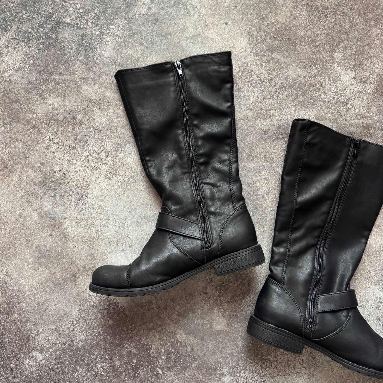 Hysteric Glamour Avant Garde Vintage Buckle Details Leather Boots Size US 8 / IT 38 - 5 Thumbnail