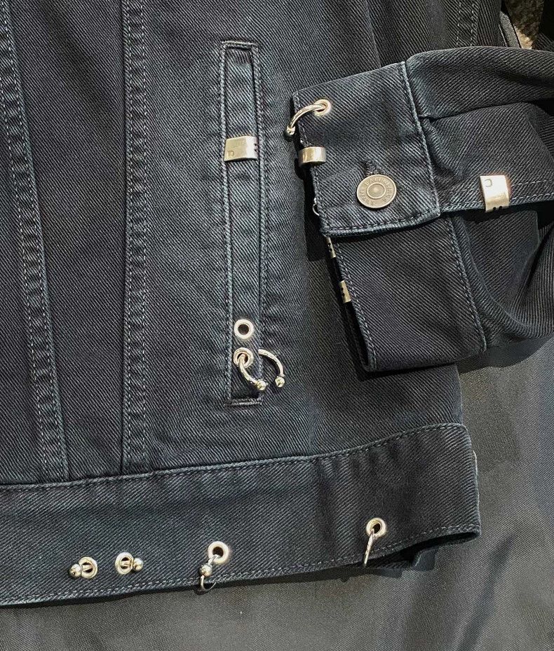 Balenciaga Balenciaga Black Denim Jacket Size US S / EU 44-46 / 1 - 4 Thumbnail
