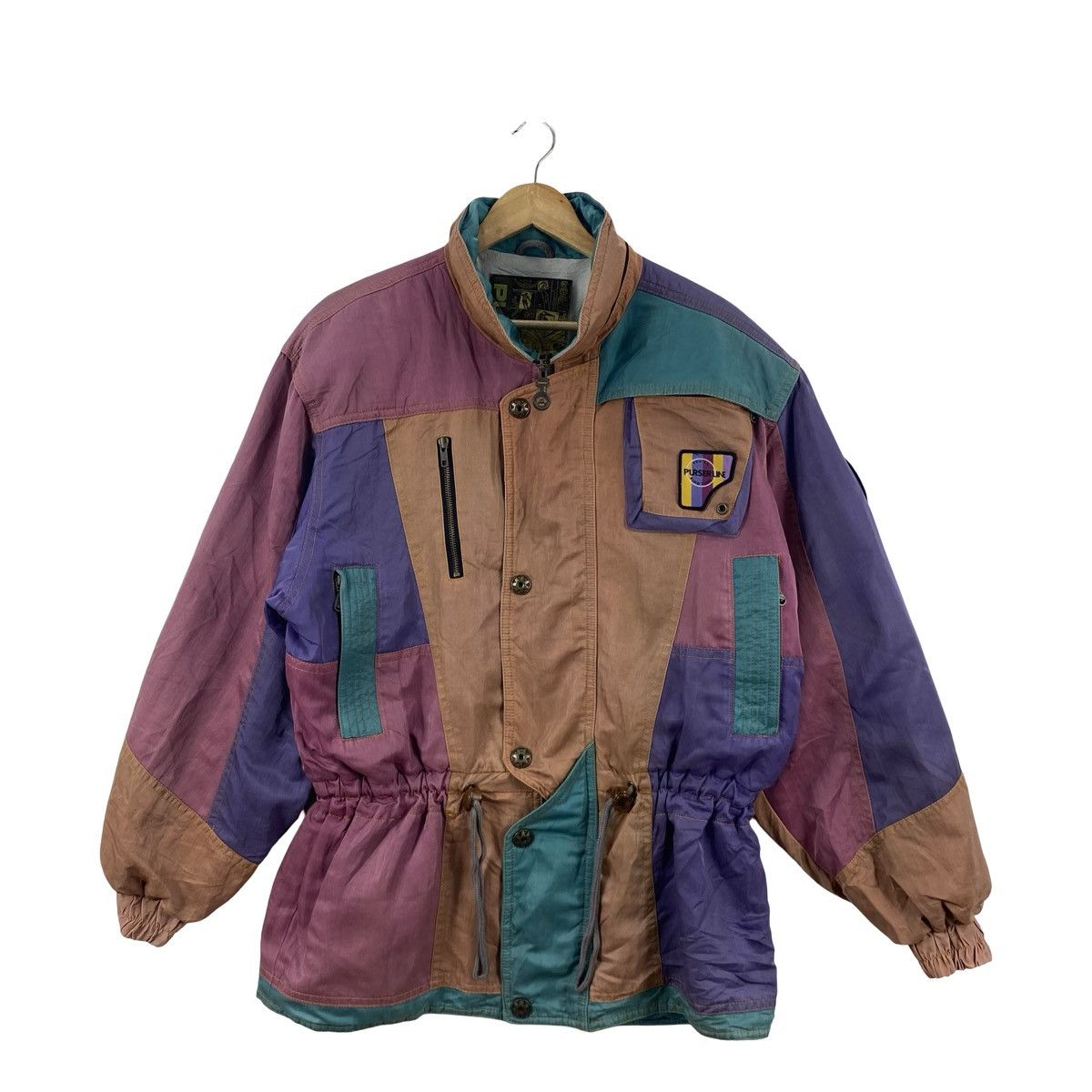 Vintage Vintage PURSER LINE SKI Jacket Parka Retro 80s Snowboard Size US XXL / EU 58 / 5 - 4 Thumbnail