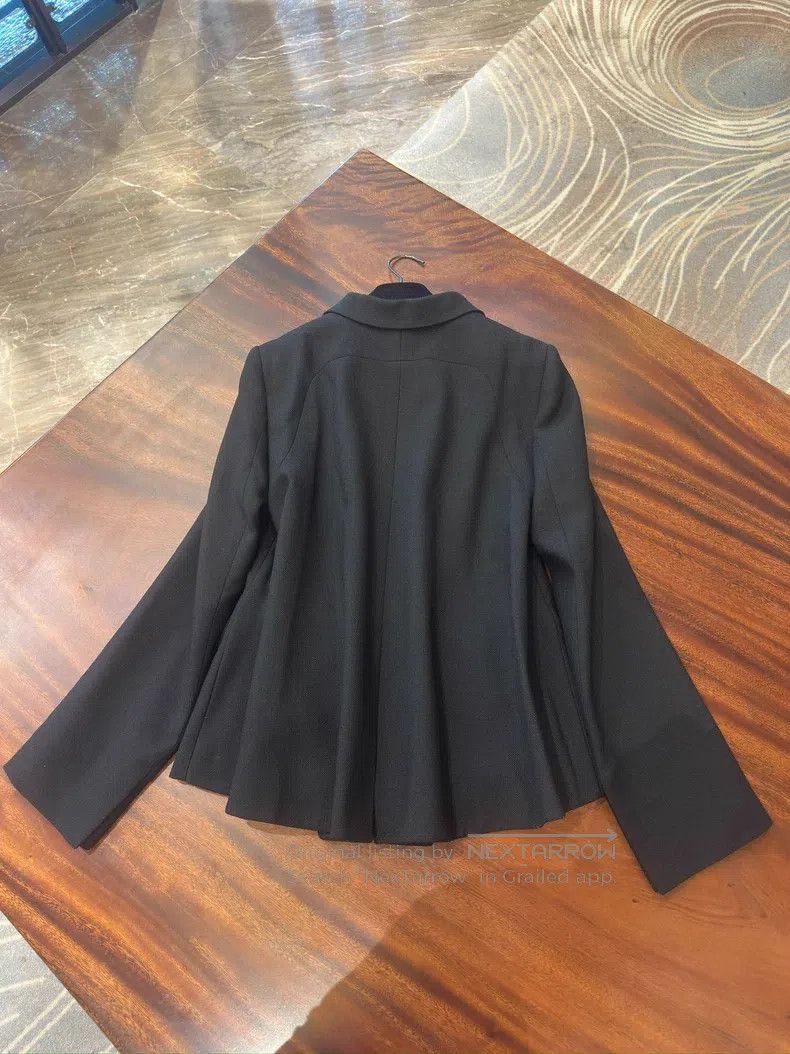 Fendi Fendi Lapel Long Sleeve Wool Blazer Jacket Size XXS / US 00 / IT 34 - 7 Thumbnail