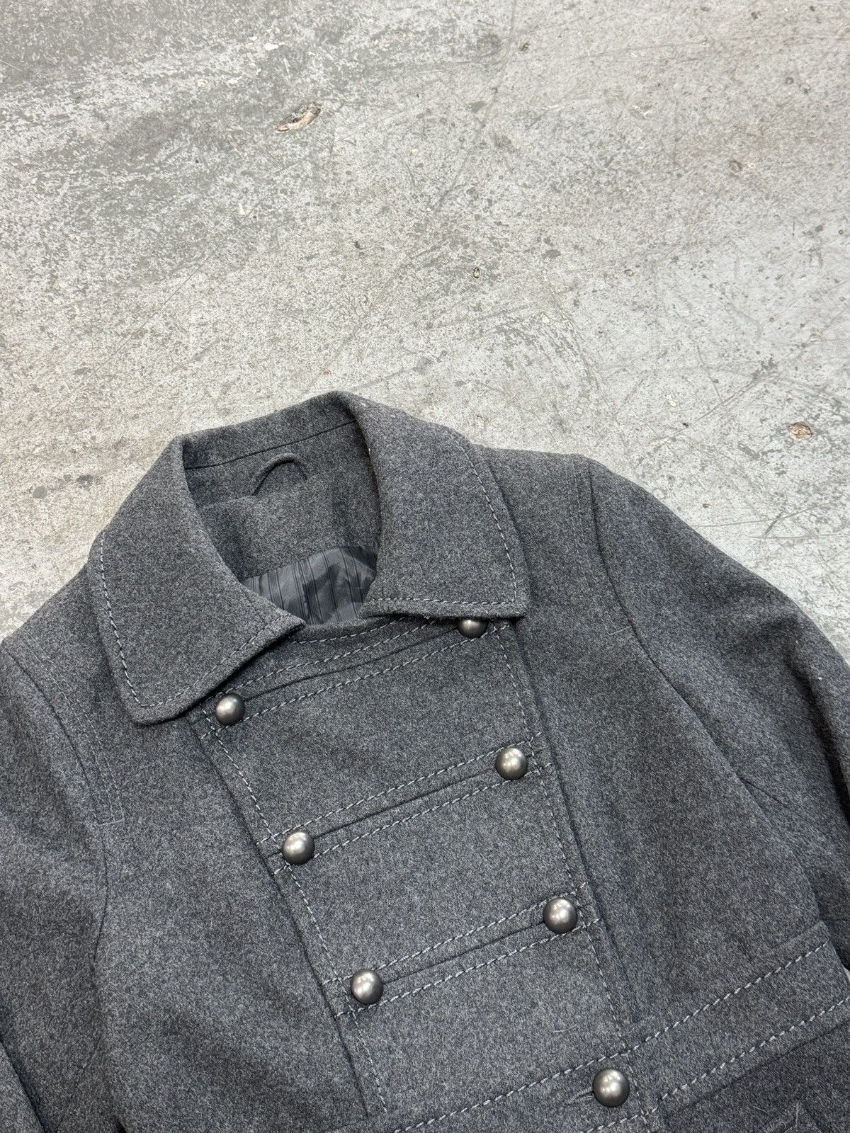 Vintage Vintage y2k Wool Coat Size M / US 6-8 / IT 42-44 - 2 Thumbnail