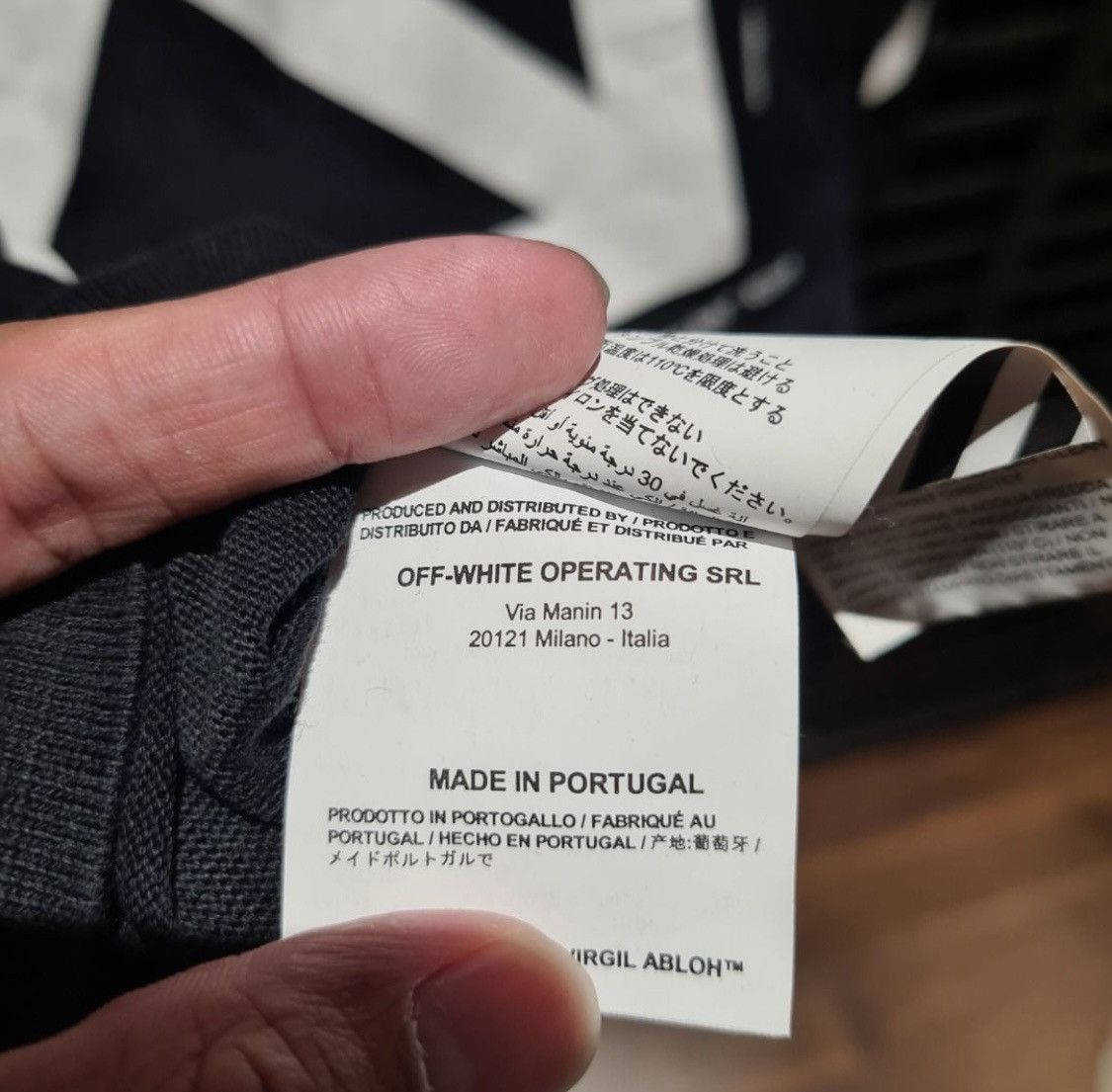 Off-White SS18 “Mona Lisa” Size US L / EU 52-54 / 3 - 8 Thumbnail