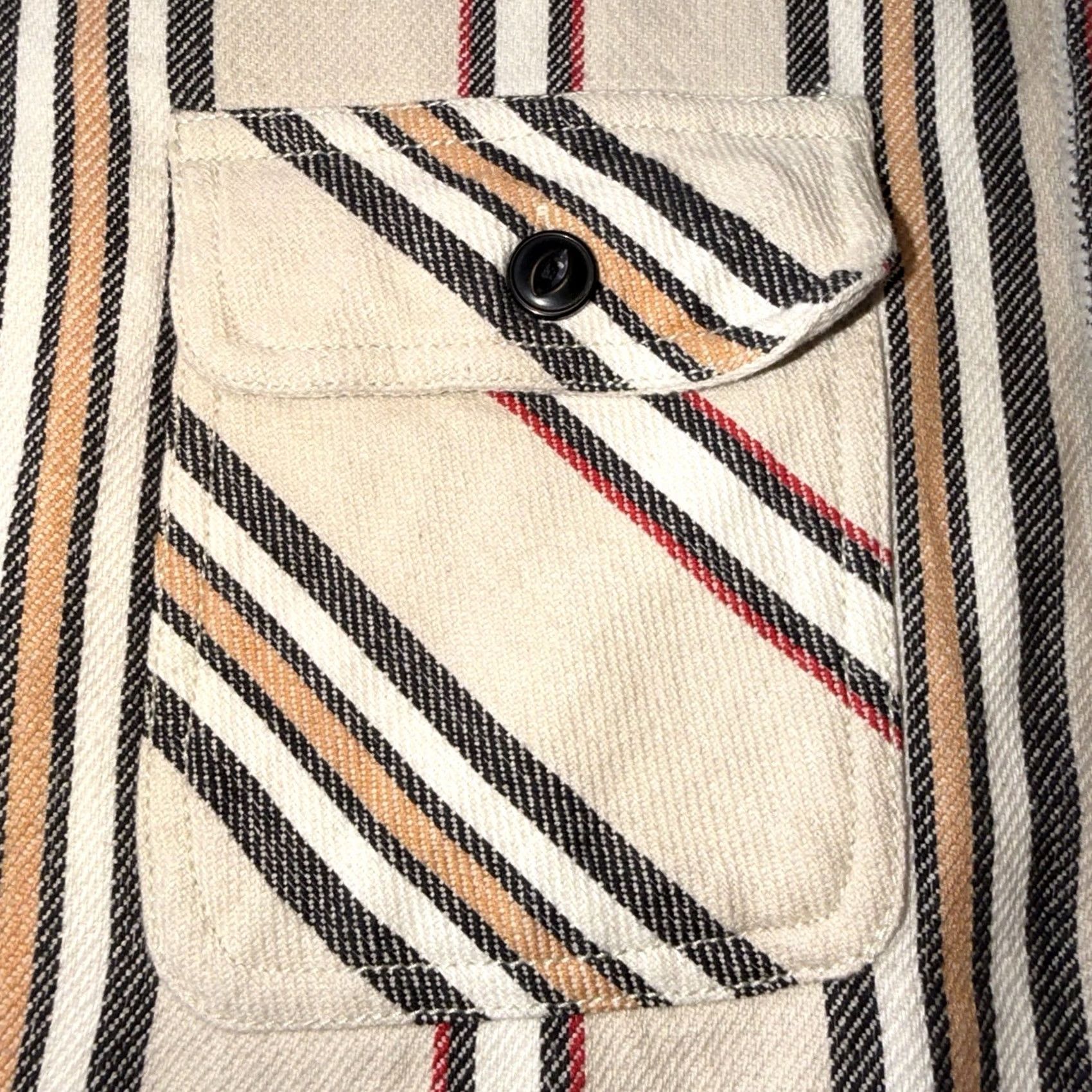Vintage Alcarza Heavy Flannel Shirt Men’s XL Beige Blue Red Plaid Classic Fit Shirt Men XL Plaid Flannel Cotton Button-Up Size US XL / EU 56 / 4 - 2 Thumbnail
