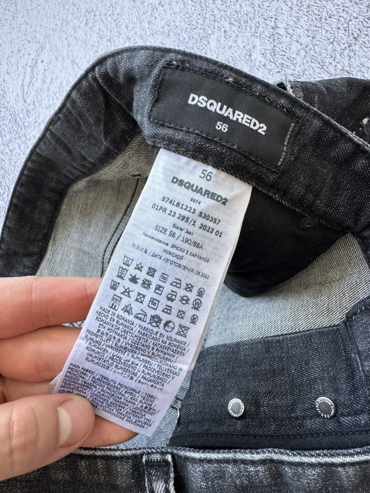 Dsquared2 NEW DSQUARED2 SKATER JEANS SZ 56 Size US 36 / EU 52 - 11 Thumbnail