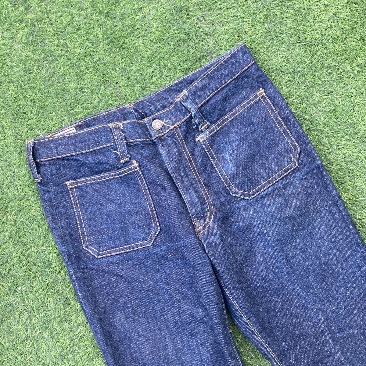 Edwin × Vintage VINTAGE EDWIN BUSHPANT ZIP TALON DISTRESSED JEANS Size US 31 - 3 Thumbnail