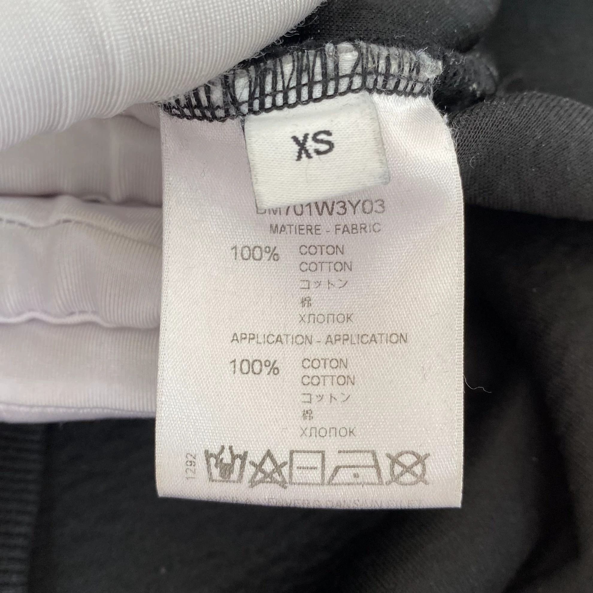 Givenchy Givenchy Black Letter Logo Sweatshirt XS Size US XS / EU 42 / 0 - 8 Thumbnail