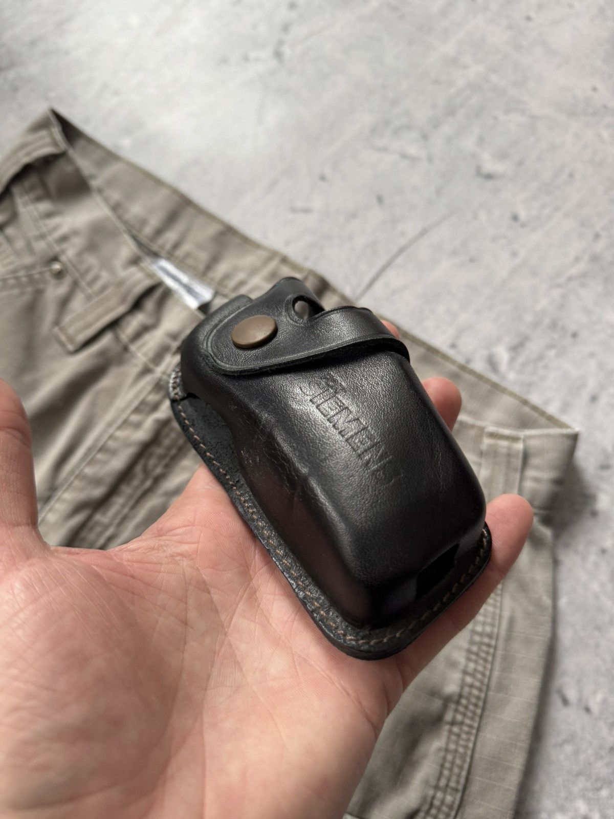 Leather × Vintage 00s Vintage Brown case for Phone or airPods leather Size ONE SIZE - 4 Thumbnail