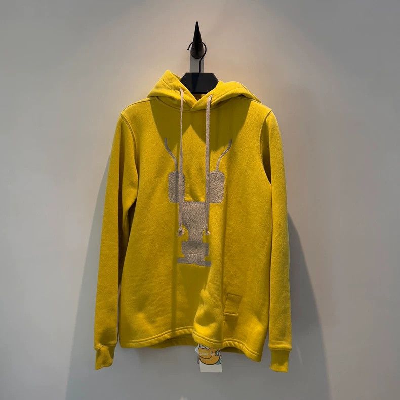 Rick Owens rick owens Double thread lemon yellow multi-stitch embroide Size US M / EU 48-50 / 2 - 1 Thumbnail