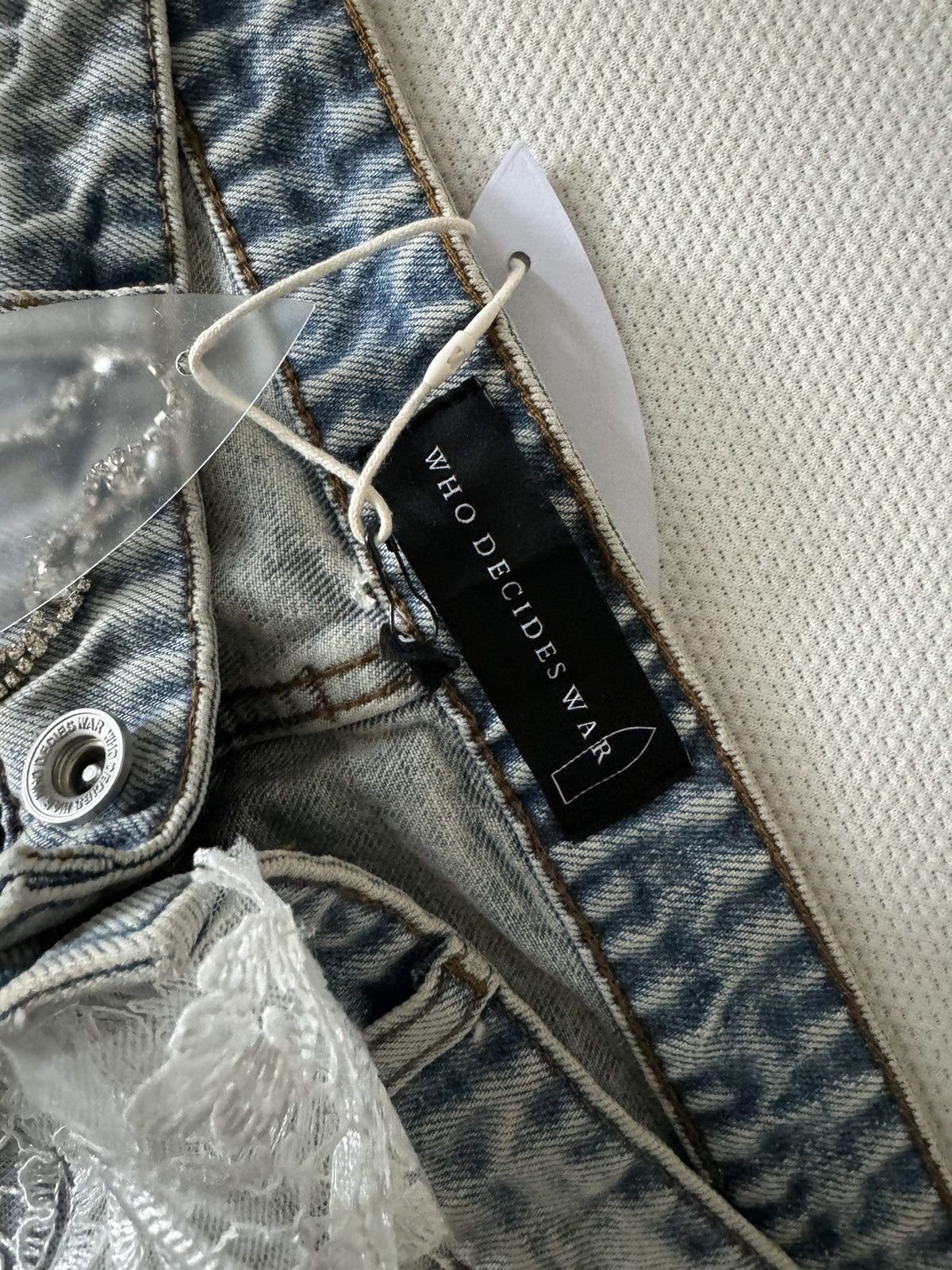 Who Decides War Jeans never worn with tag Size US 34 / EU 50 - 3 Thumbnail
