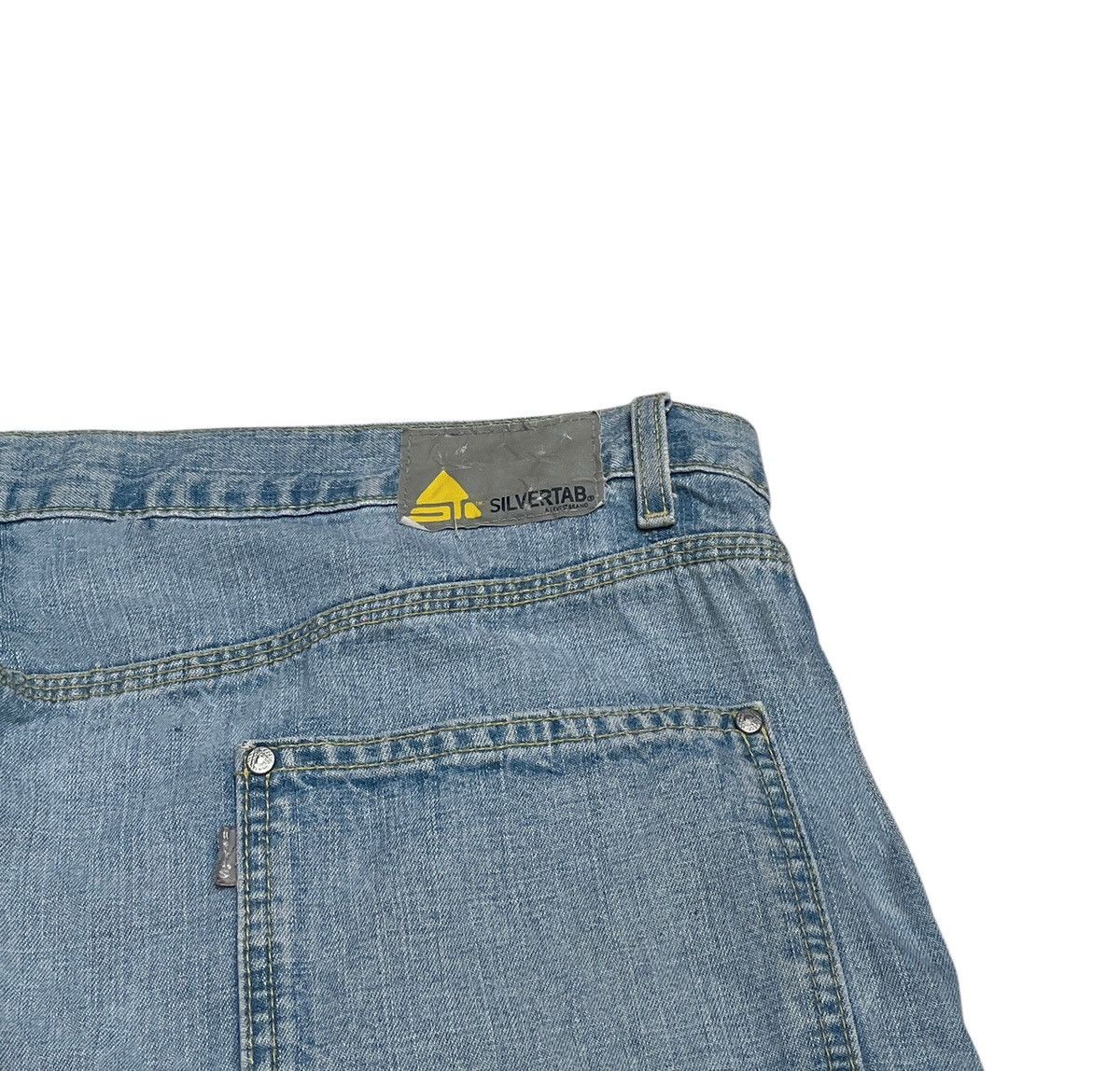 Levi's × Vintage Rare Vintage Levis SilverTab Oversized Carpenter Jeans 2000s Size US 42 / EU 58 - 9 Thumbnail