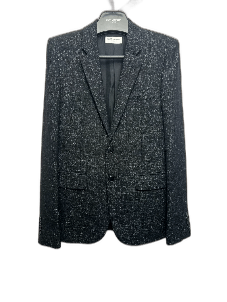 Other Saint Laurent Gray Wool Blazer Size 44-2507 Size US L / EU 52-54 / 3 - 6 Thumbnail