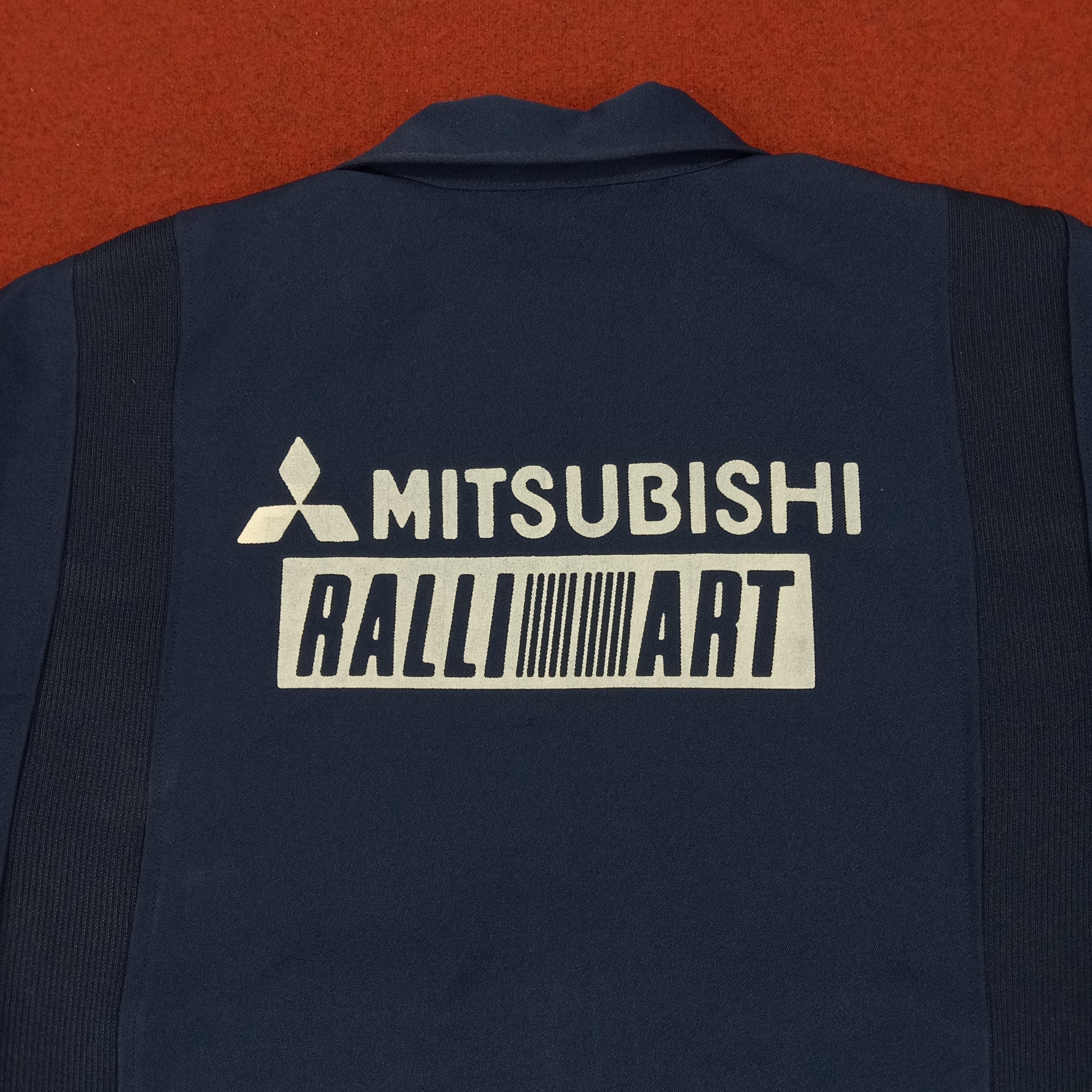 Japanese Brand × Vintage Mitsubishi Ralli Art Custom Jacket Japanese Motorsports Size US L / EU 52-54 / 3 - 2 Thumbnail