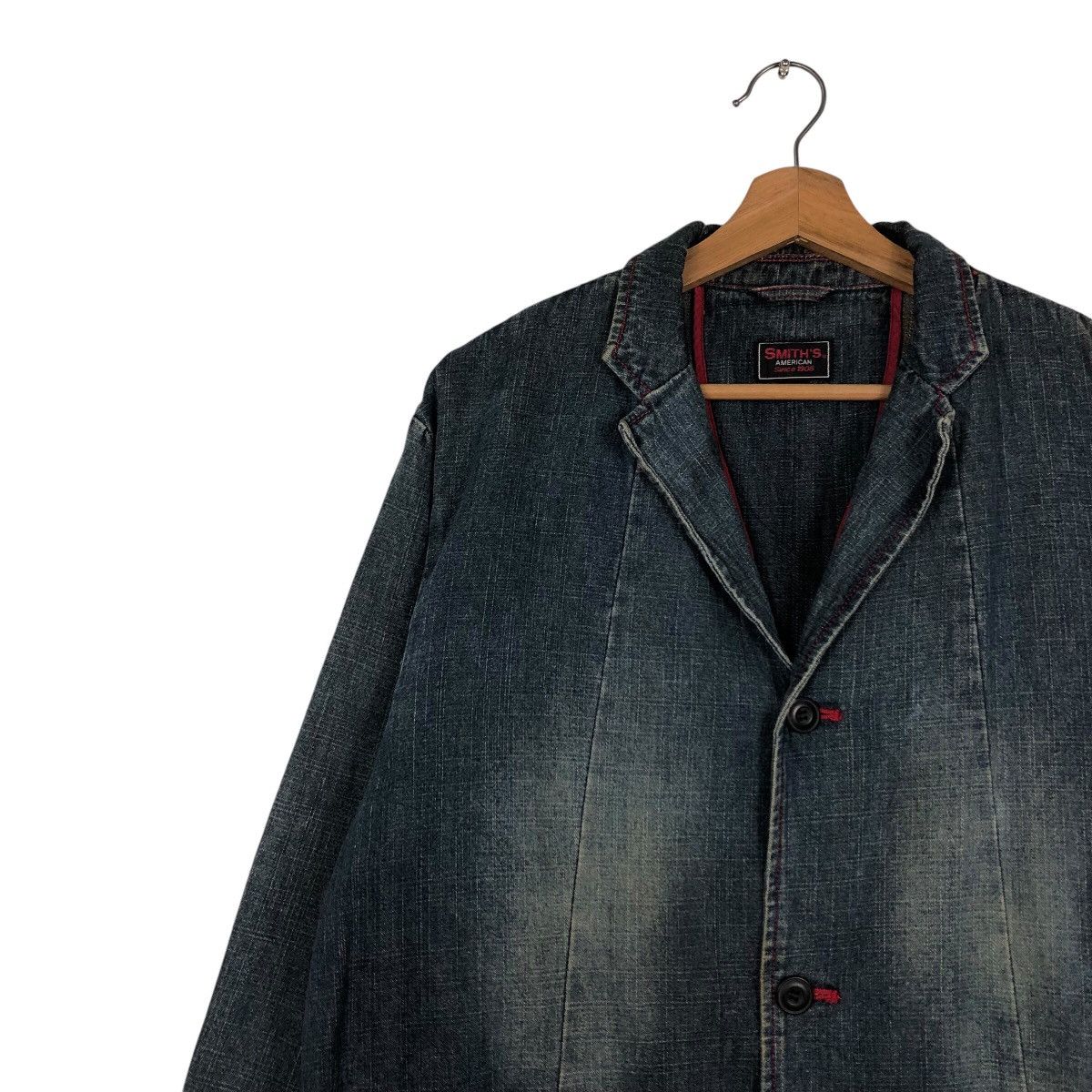 Japanese Brand 📌Vintage Chore Denim Jacket Smith's American Size US L / EU 52-54 / 3 - 8 Thumbnail