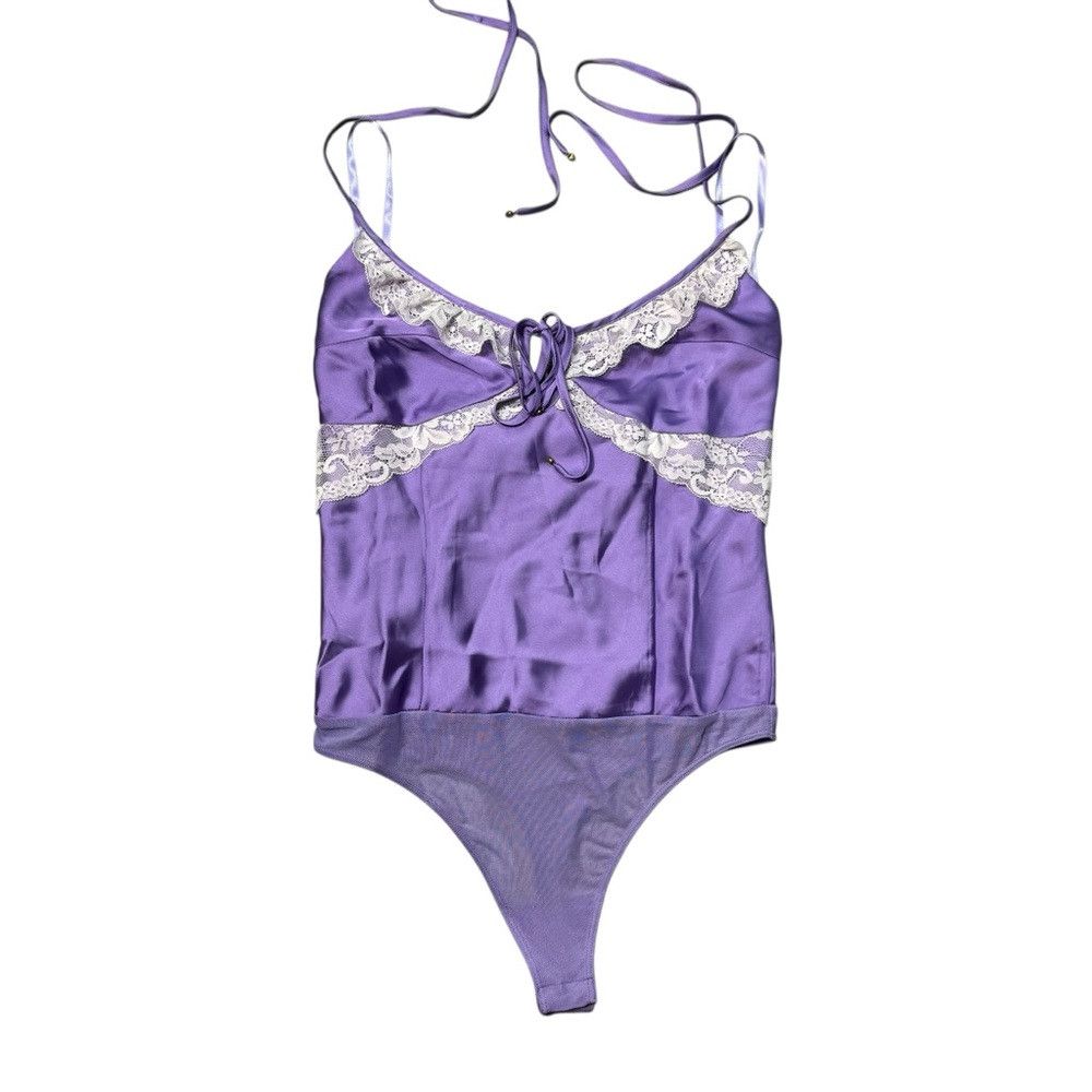 Free People NWT New Free People First Date Lilac Bodysuit Size S Size S / US 4 / IT 40 - 3 Thumbnail
