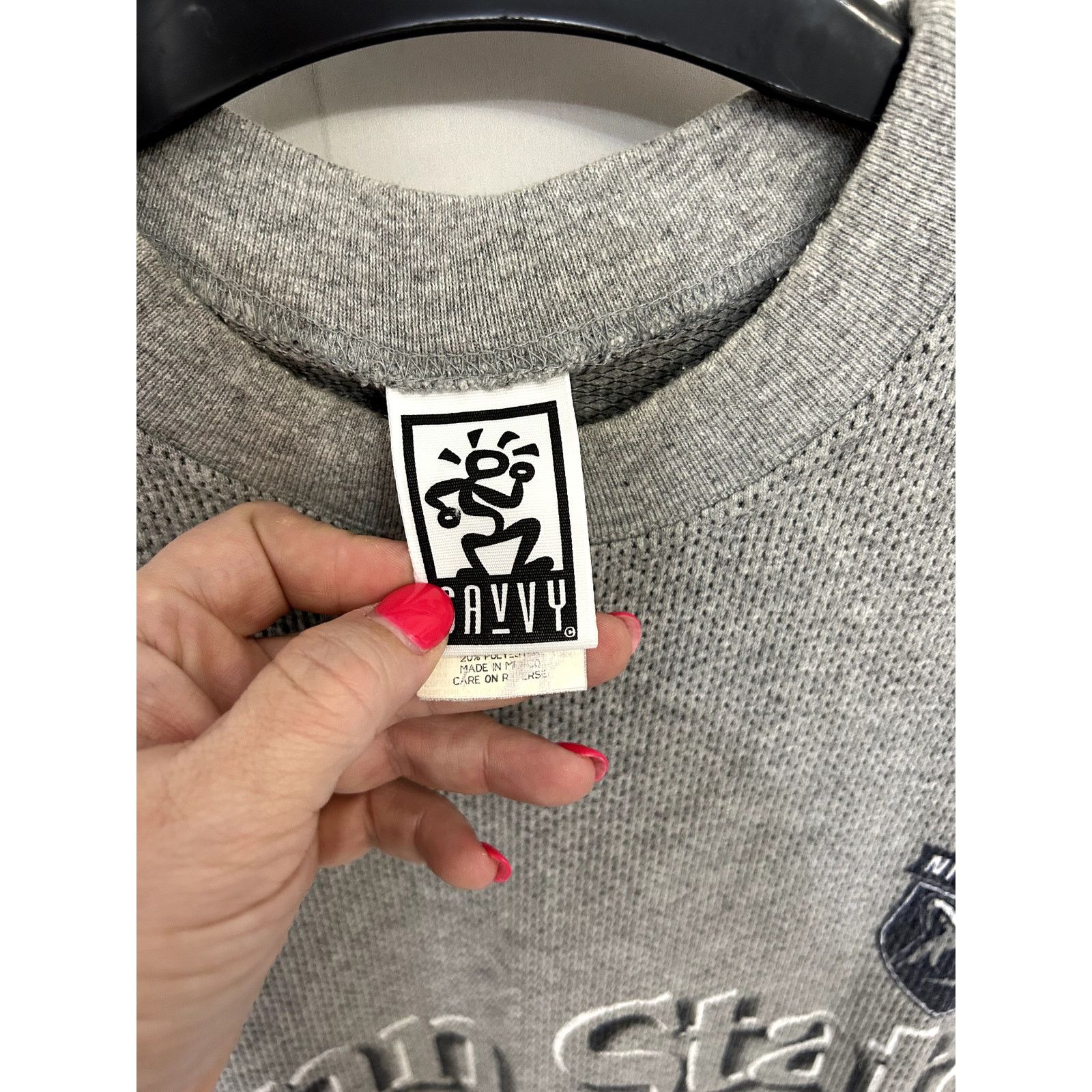 Other Rare! Savvy Penn State Waffle Knit Vintage T-shirt Size L Size US L / EU 52-54 / 3 - 5 Thumbnail