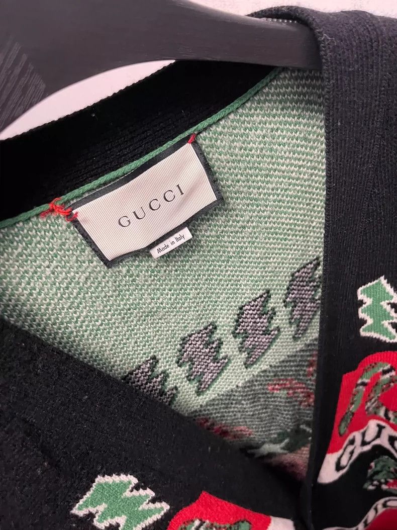 Gucci Gucci Knitted cardigan sweater 2501-Nextarrow Size US L / EU 52-54 / 3 - 3 Thumbnail