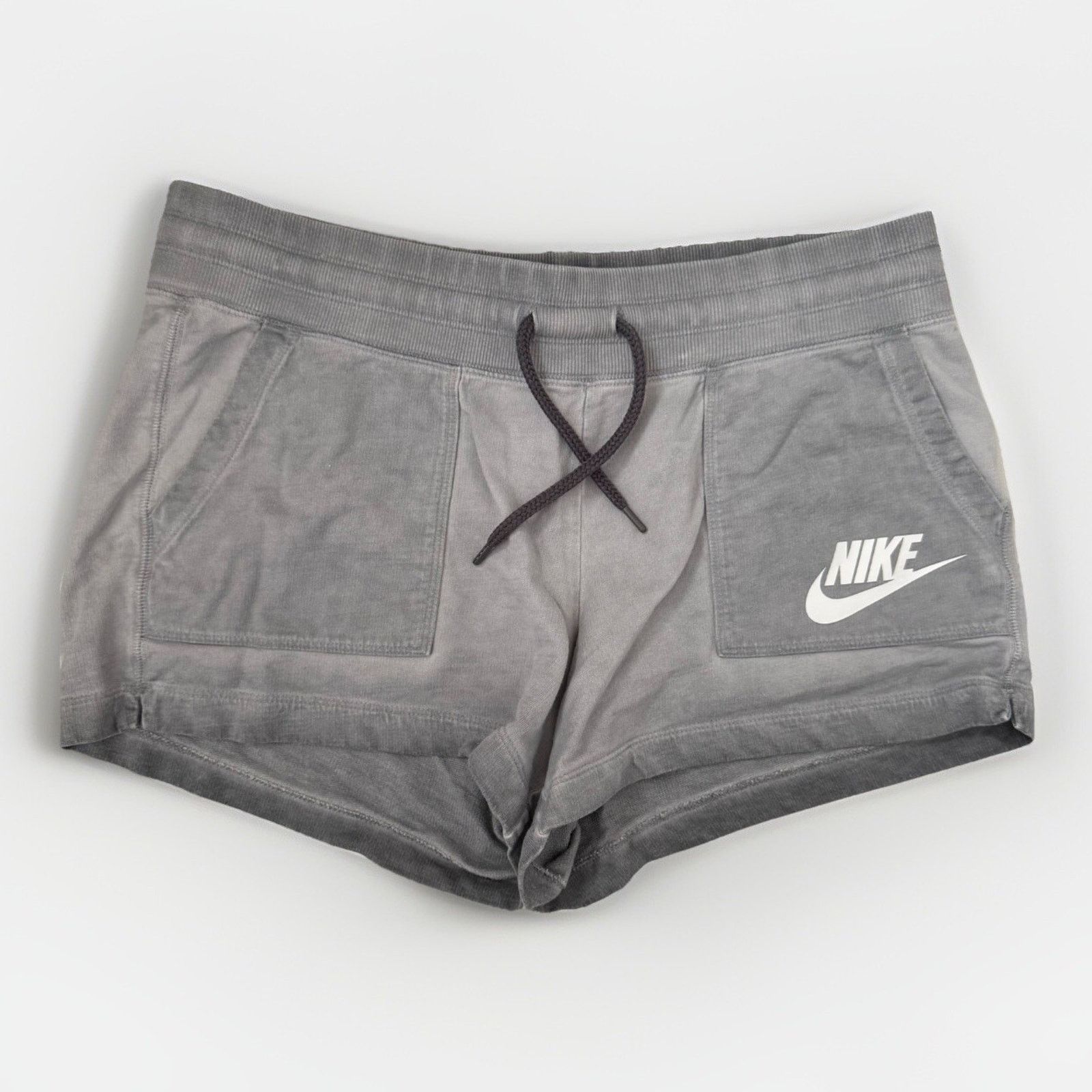 Nike Nike Sportswear Shorts Gray Solstice French Terry Casual Size 32" / US 10 / IT 46 - 2 Thumbnail