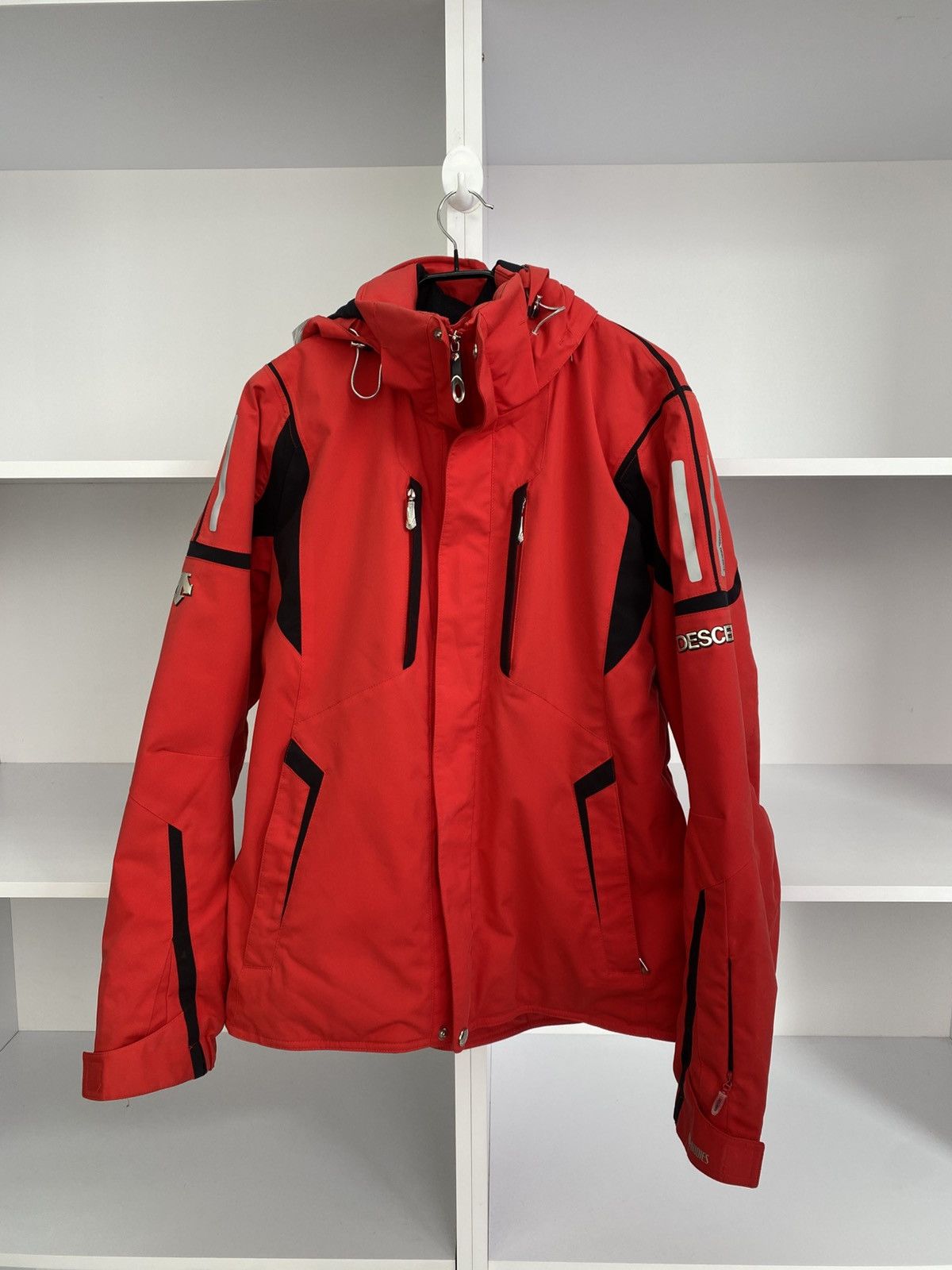 Descente Vintage Descente Ski Red Jacket Size US XL / EU 56 / 4 - 1 Thumbnail