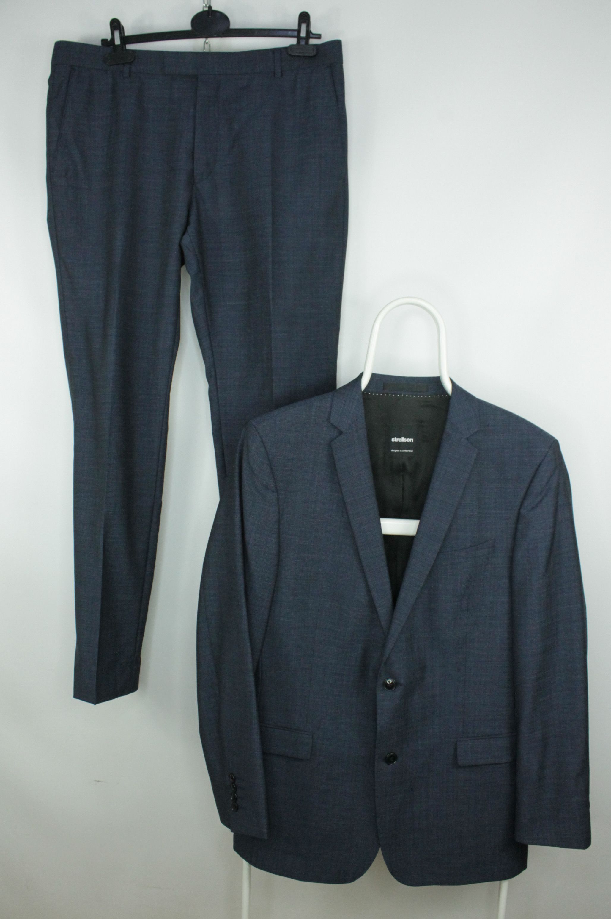 Strellson Strellson Cale Madden Marsotto Wool Extra Slim Men's Suit Size 40R - 1 Thumbnail
