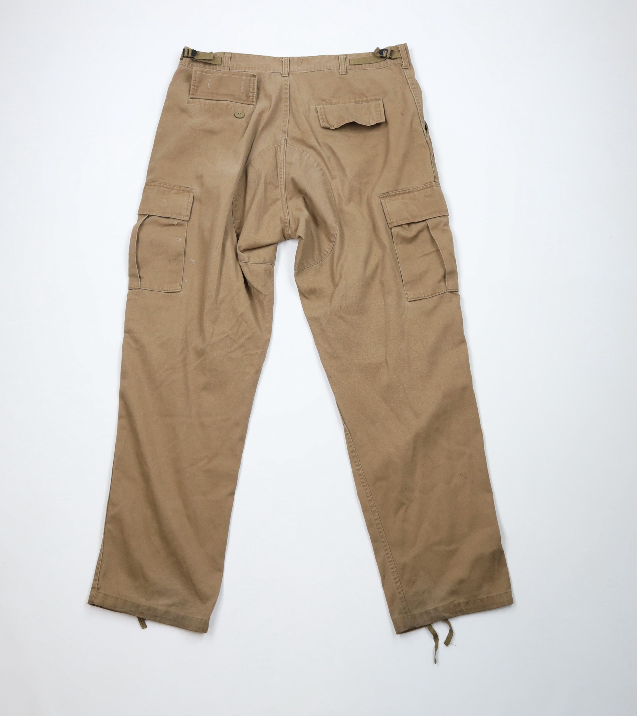 Vintage Vintage 90s Y2K Streetwear Fly Double Knee Cargo Pants Size US 36 / EU 52 - 11 Thumbnail