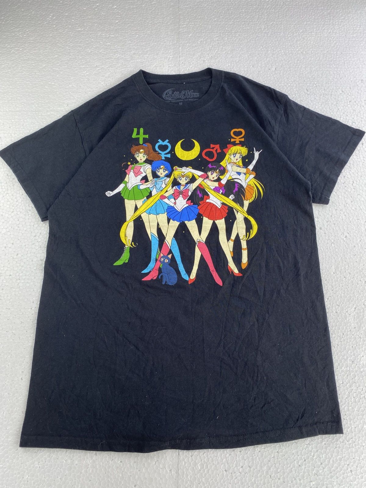 Anime × Other × Vintage Sailor moon Characters Tshirt (12) Size US M / EU 48-50 / 2 - 1 Thumbnail