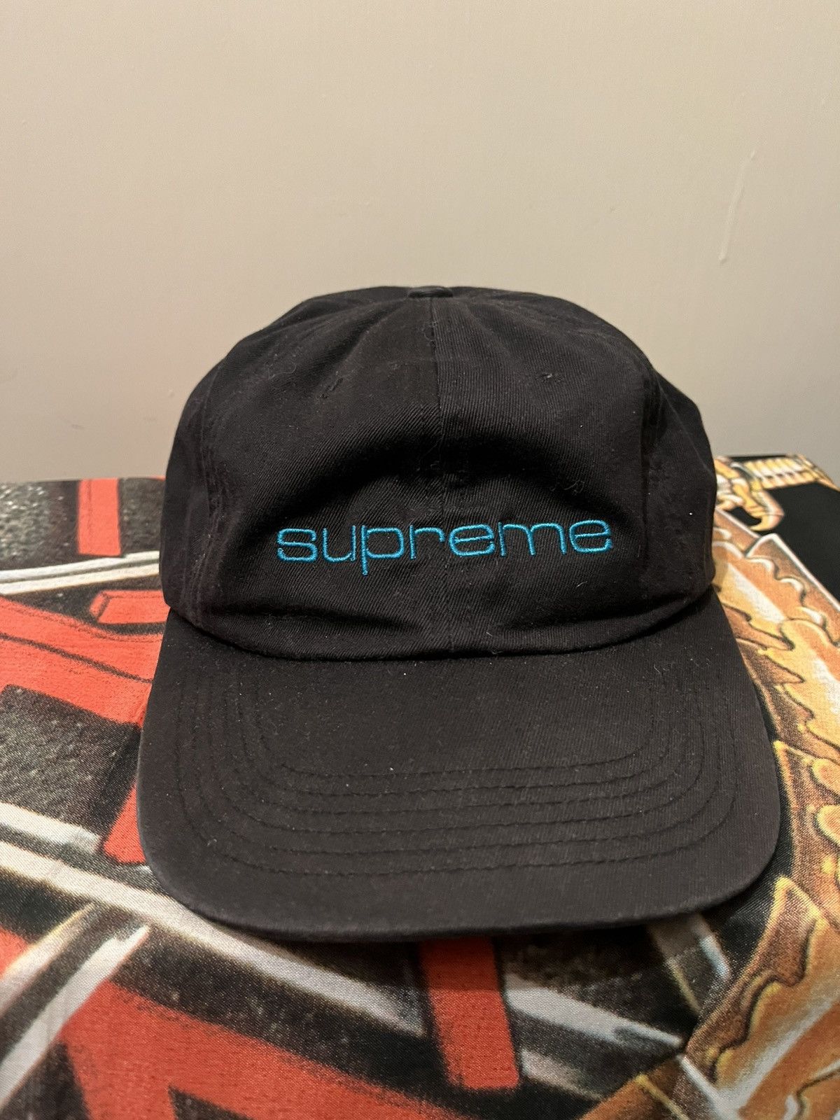 Supreme Compact Logo 6 Panel | Grailed