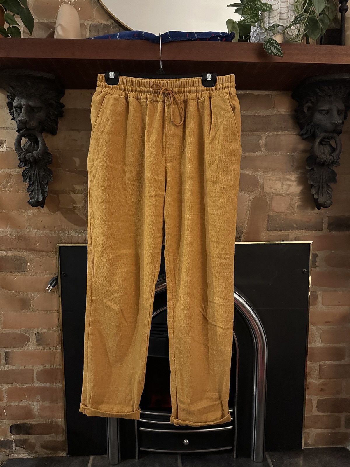 Other Revolution Clothing Mustard Yellow Casual Pants XL (32x32) Size US 32 / EU 48 - 1 Thumbnail