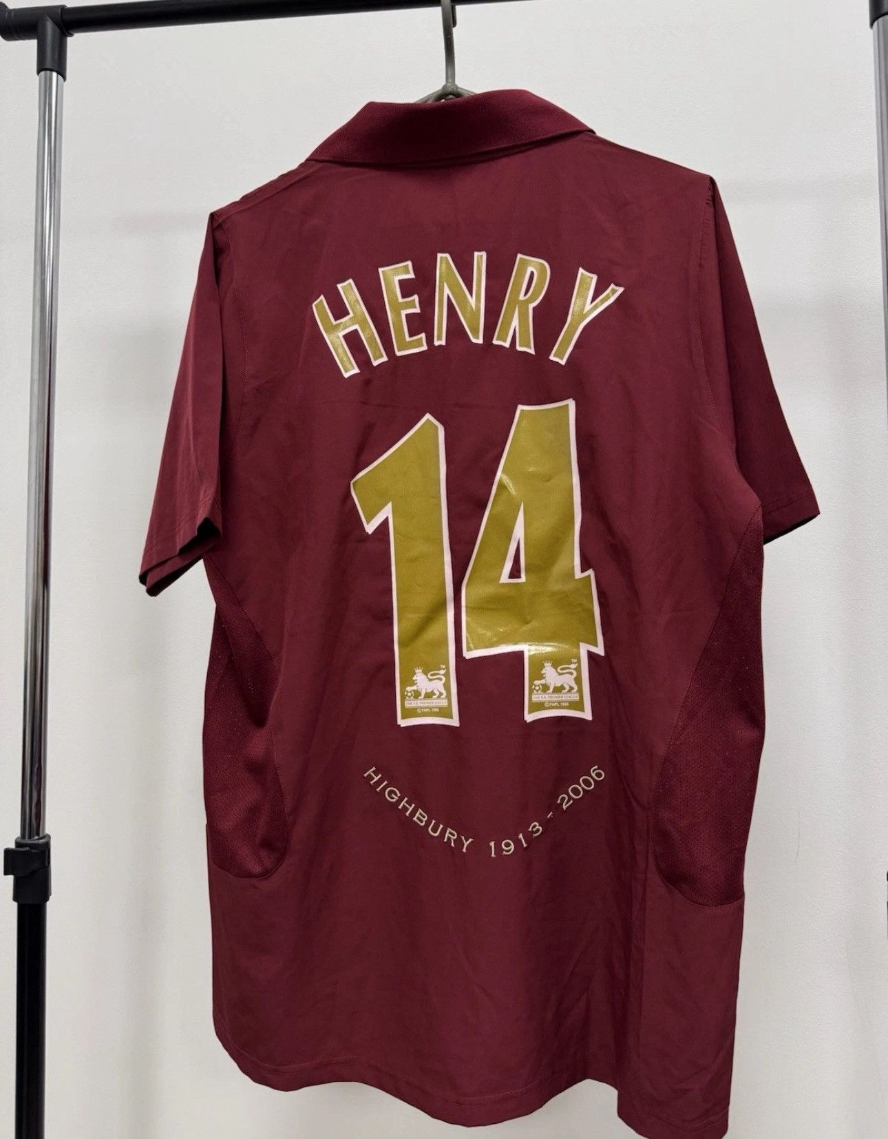 Nike Vintage Nike Arsenal Jersey Thierry Henry #14 2005-2006 Size US M / EU 48-50 / 2 - 5 Thumbnail