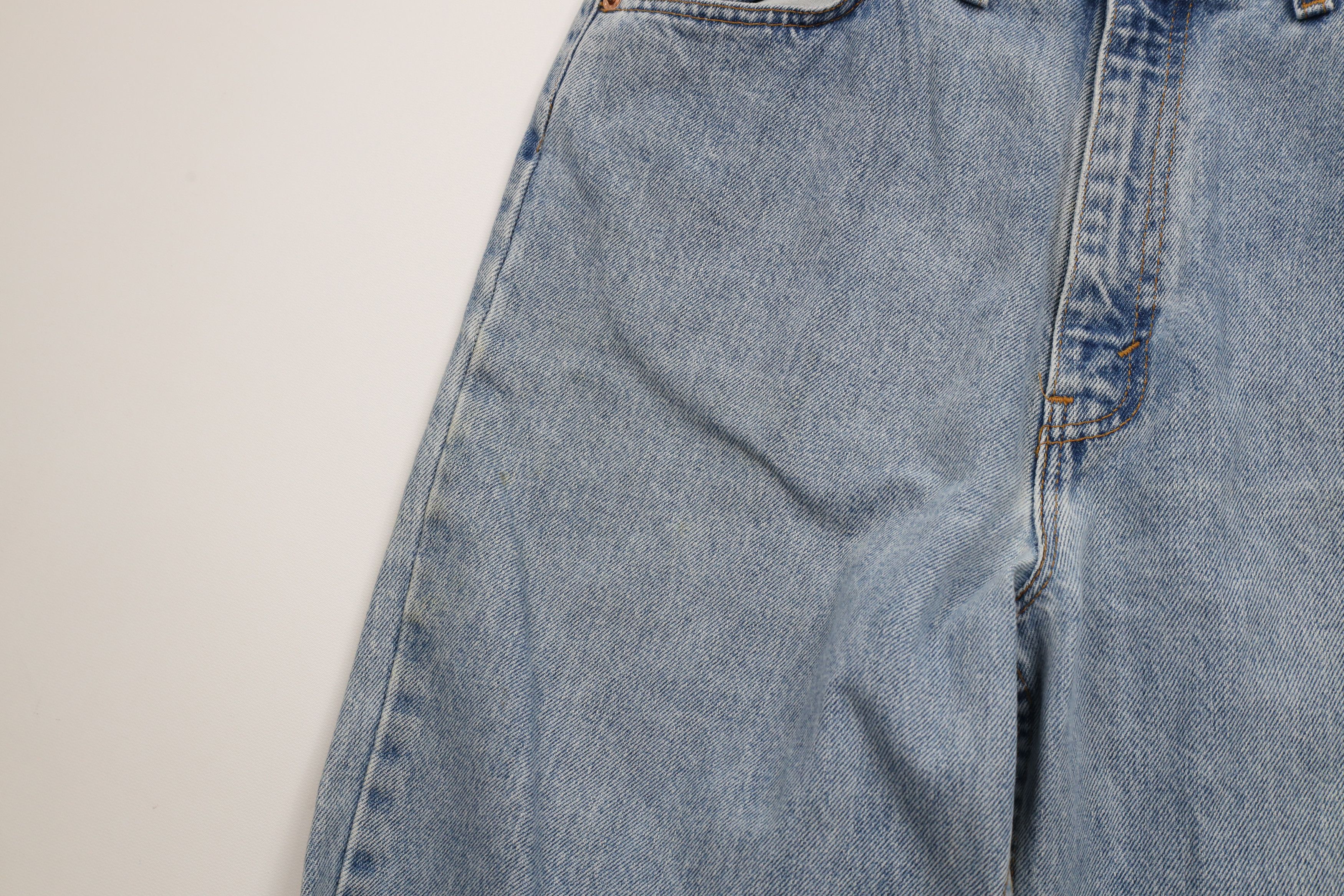 Levi's × Vintage Vintage 90s Levis 521 Tapered Fit Leg Denim Jeans Blue Size 32" / US 10 / IT 46 - 6 Thumbnail